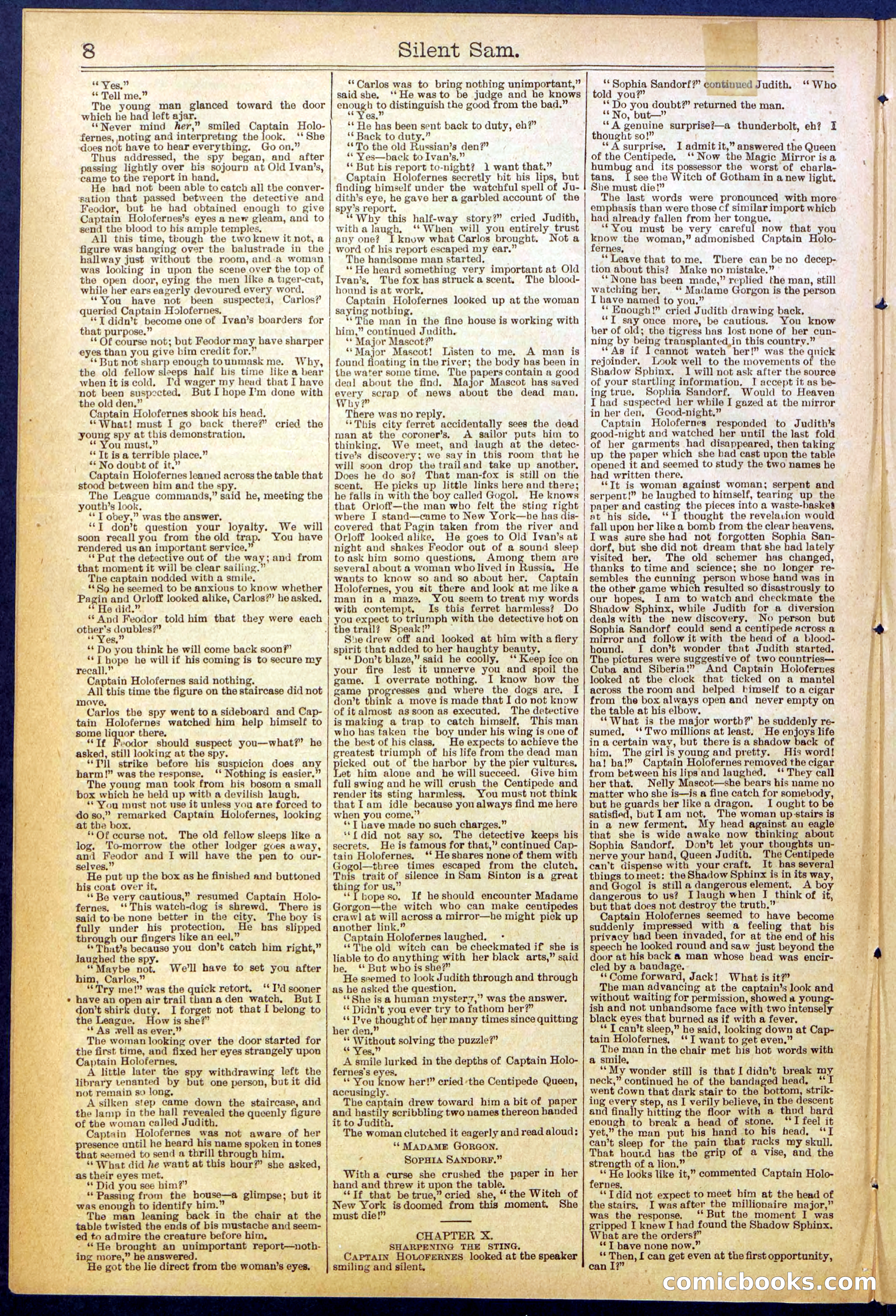 Beadle's New York Dime Library No. 608 — page 8 of 32