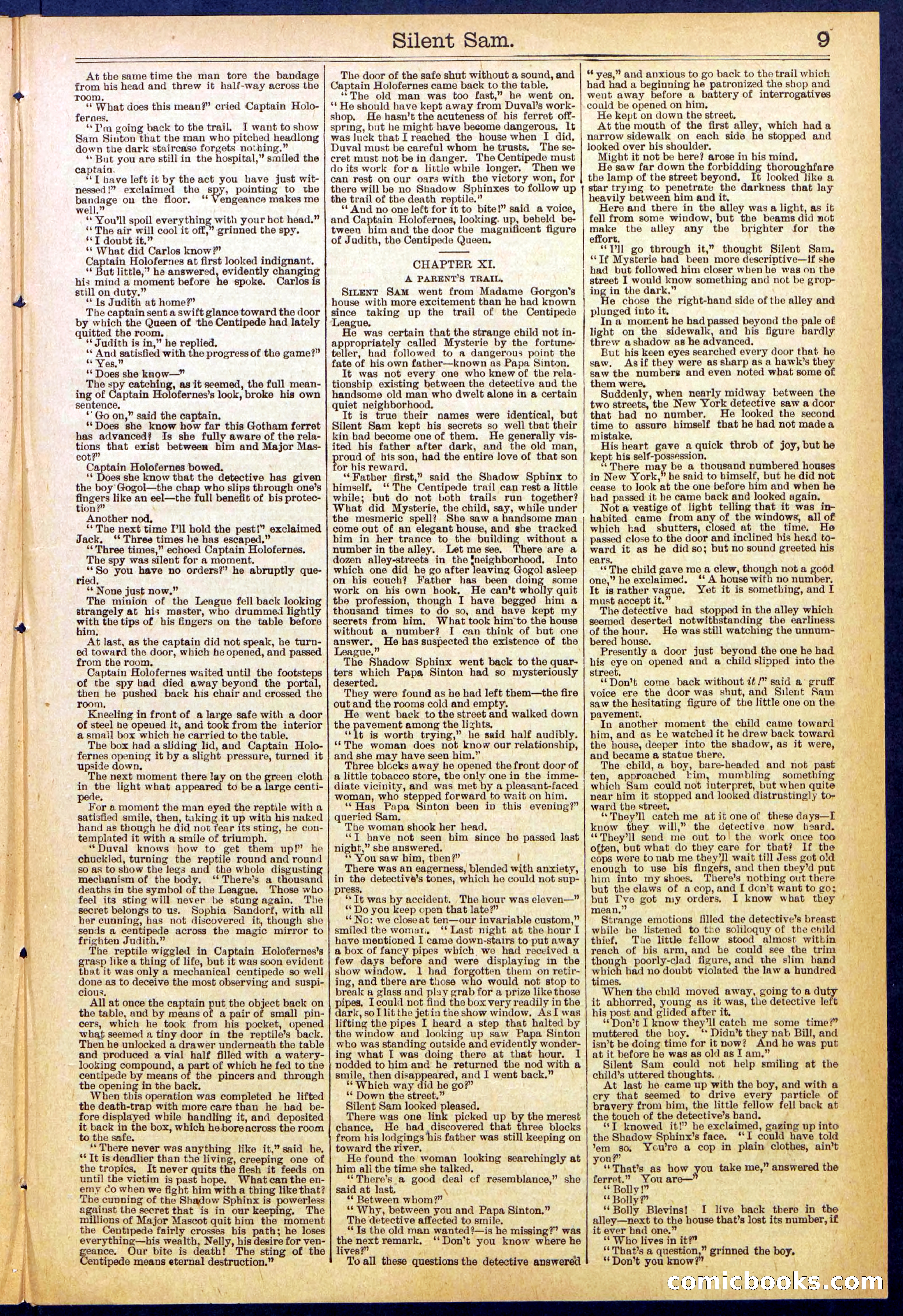 Beadle's New York Dime Library No. 608 — page 9 of 32