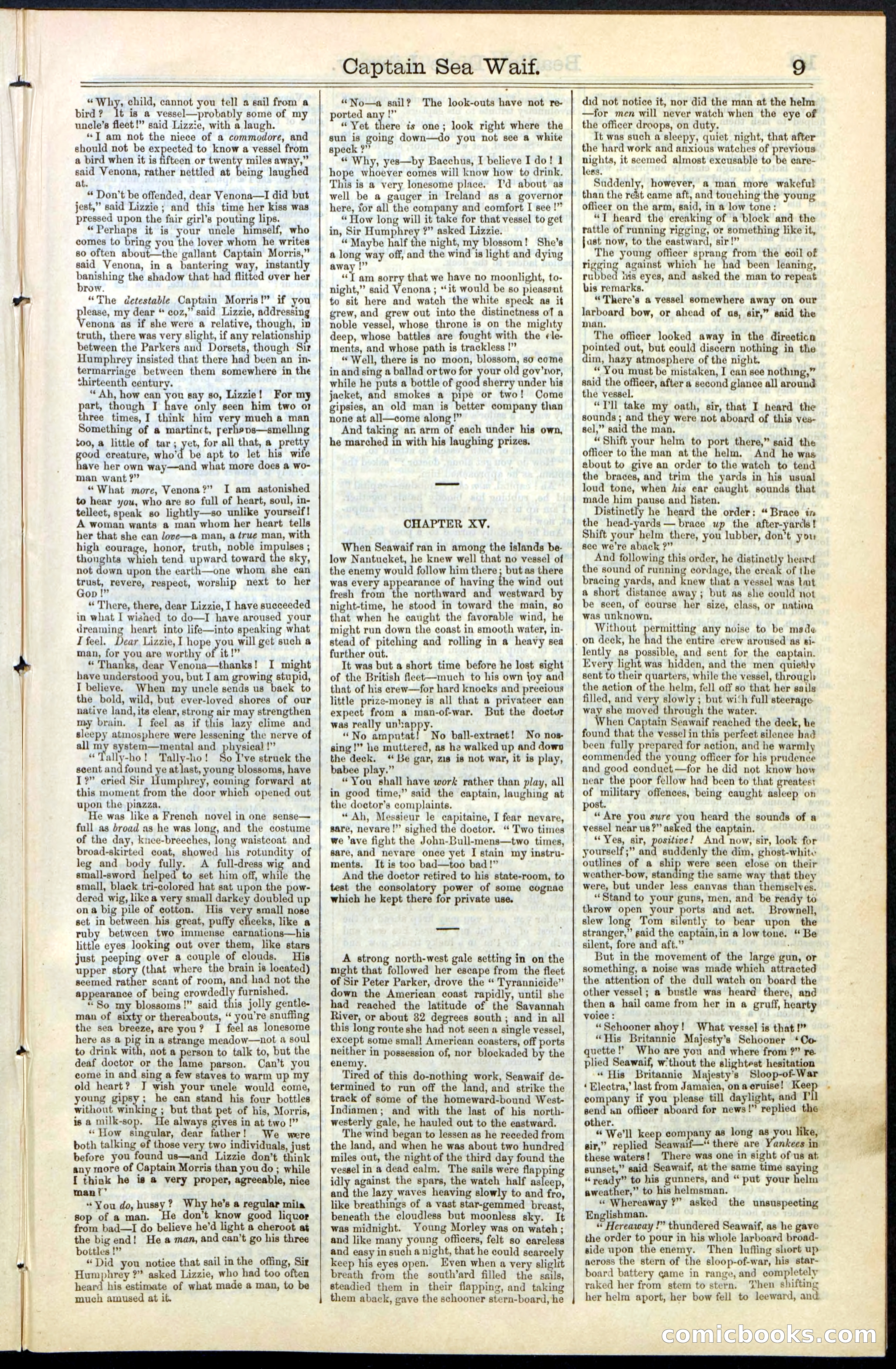 Beadle's New York Dime Library No. 61 — page 9 of 48