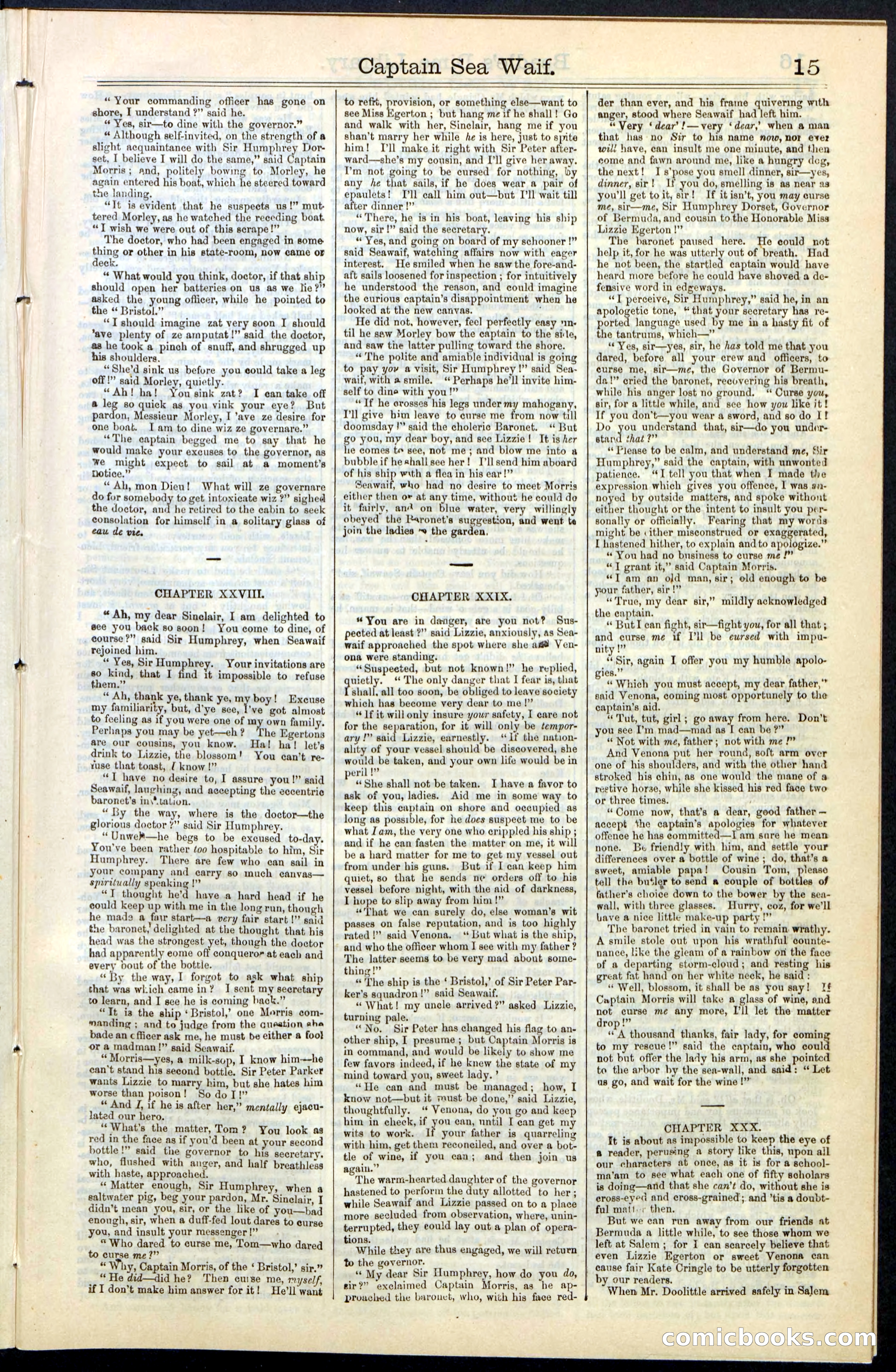 Beadle's New York Dime Library No. 61 — page 15 of 48