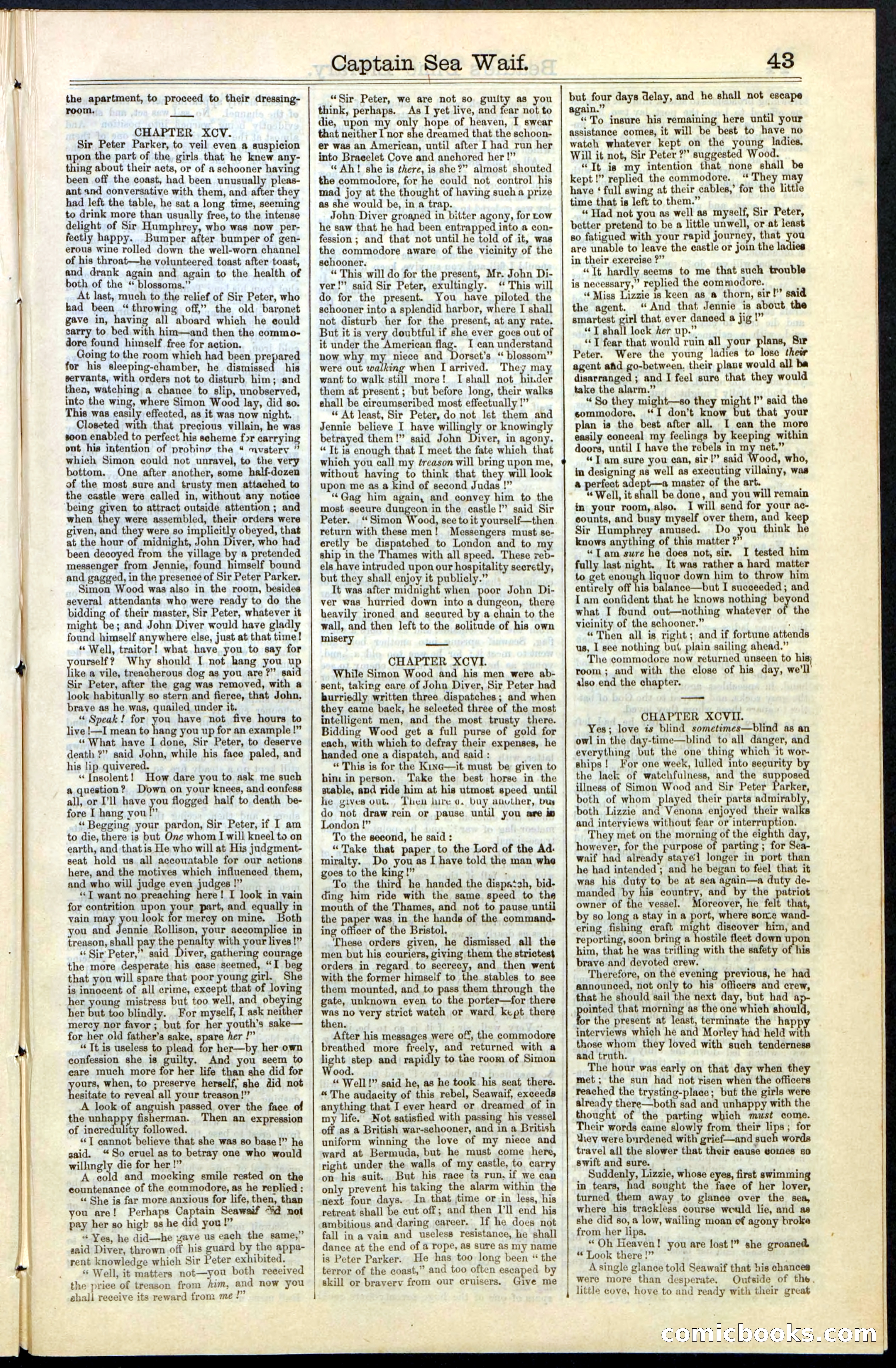 Beadle's New York Dime Library No. 61 — page 43 of 48