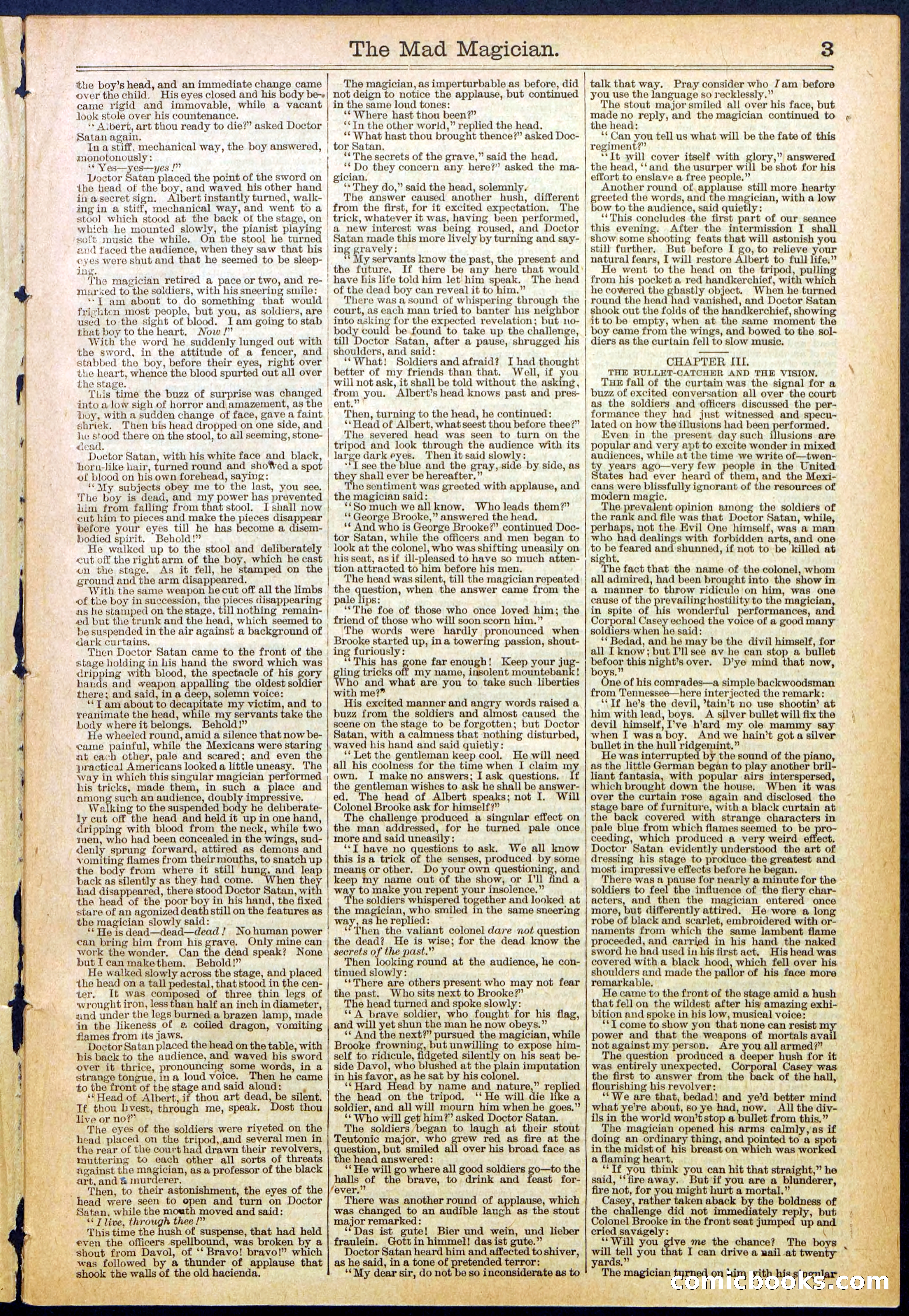 Beadle's New York Dime Library No. 614 — page 3 of 32