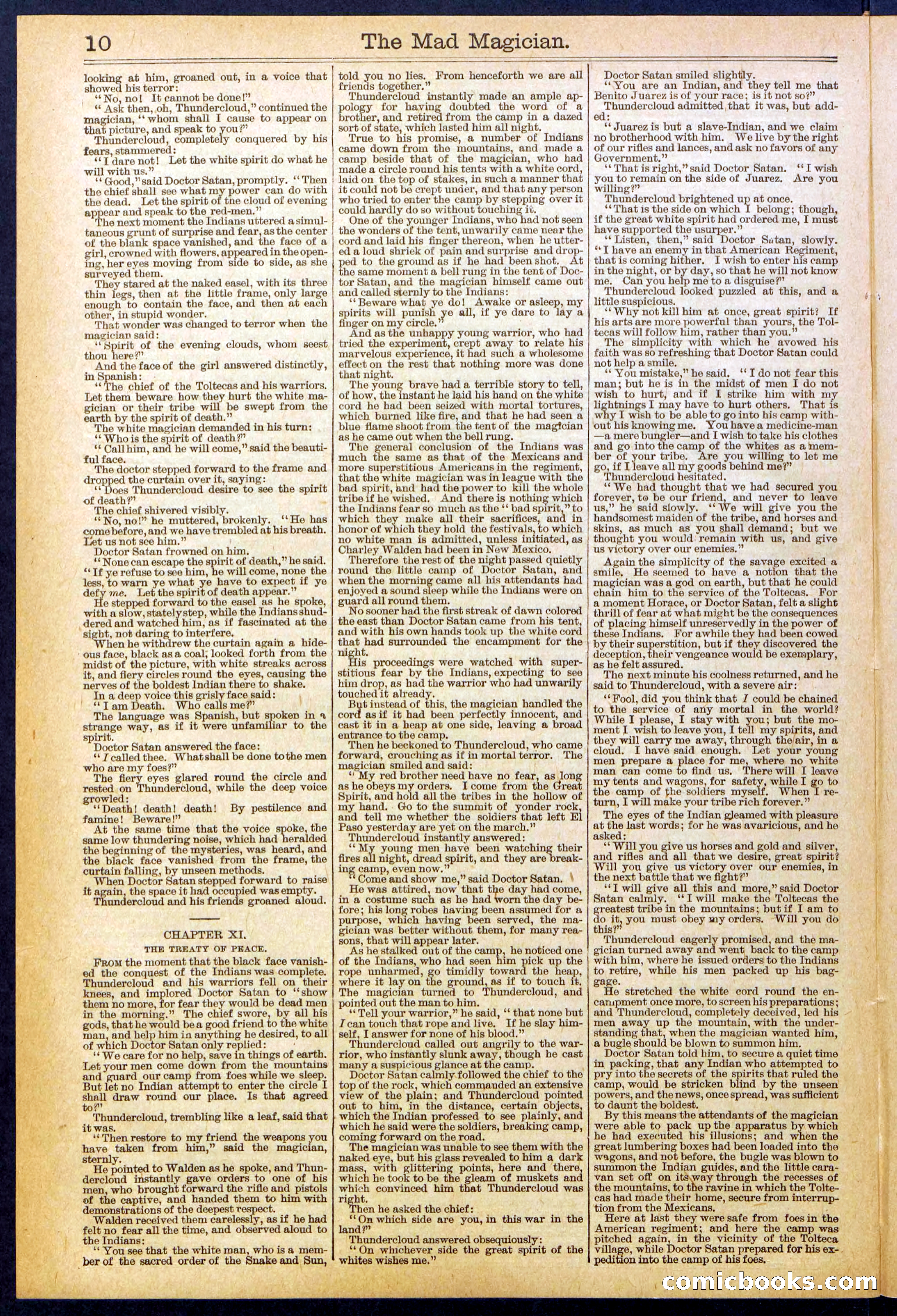 Beadle's New York Dime Library No. 614 — page 10 of 32