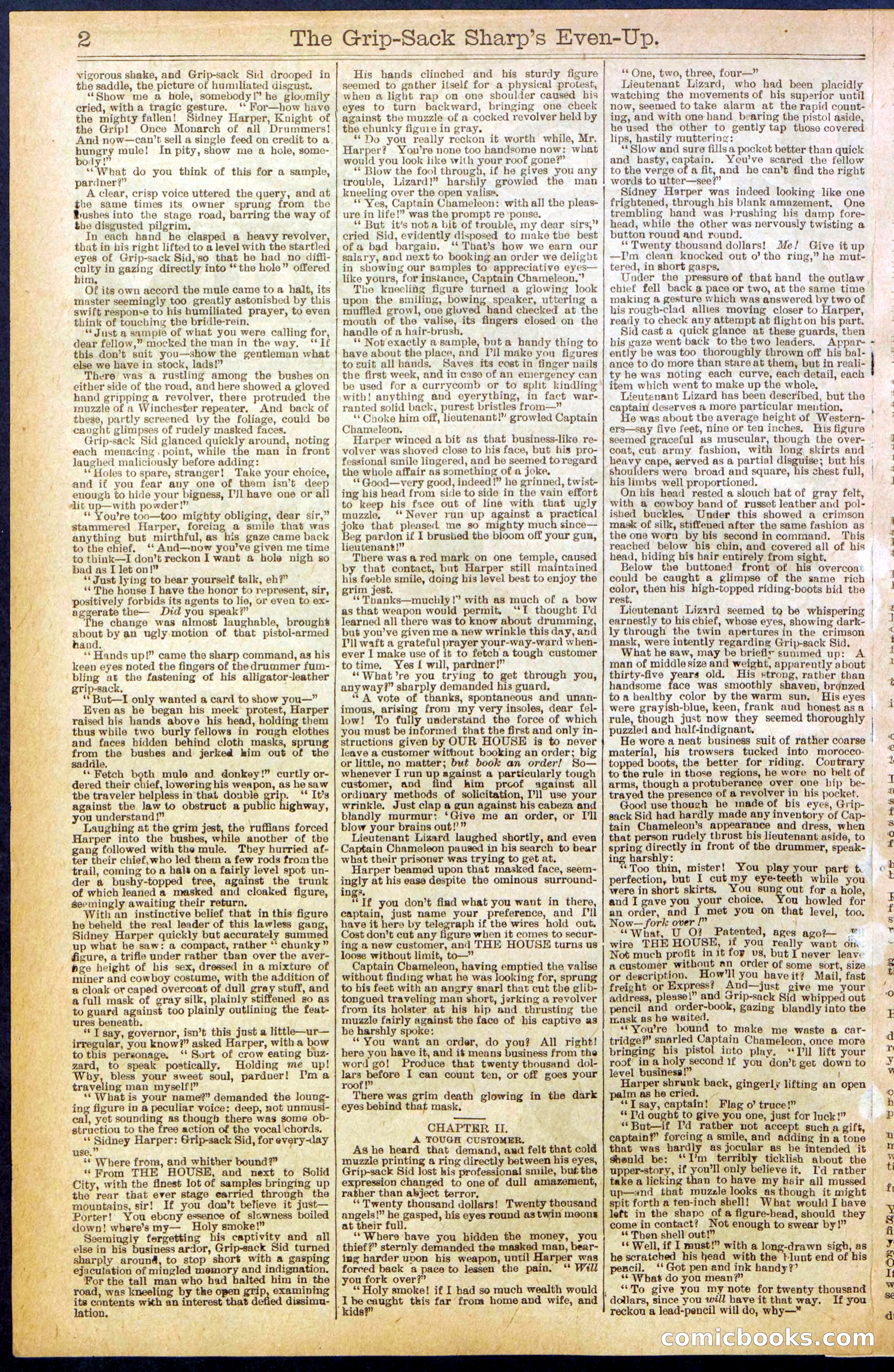 Beadle's New York Dime Library No. 617 — page 2 of 32