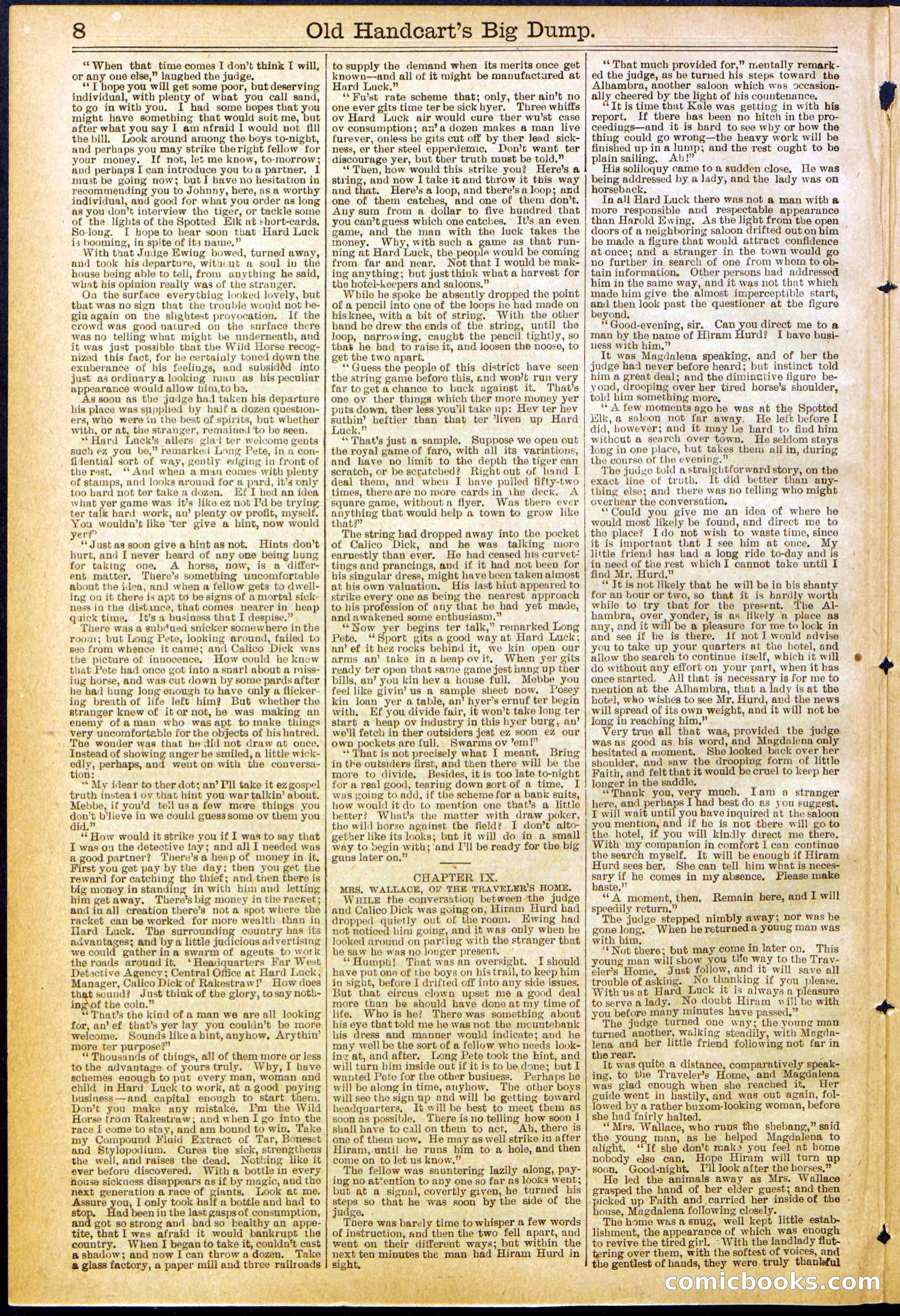 Beadle's New York Dime Library, No. 634 — page 8 of 30