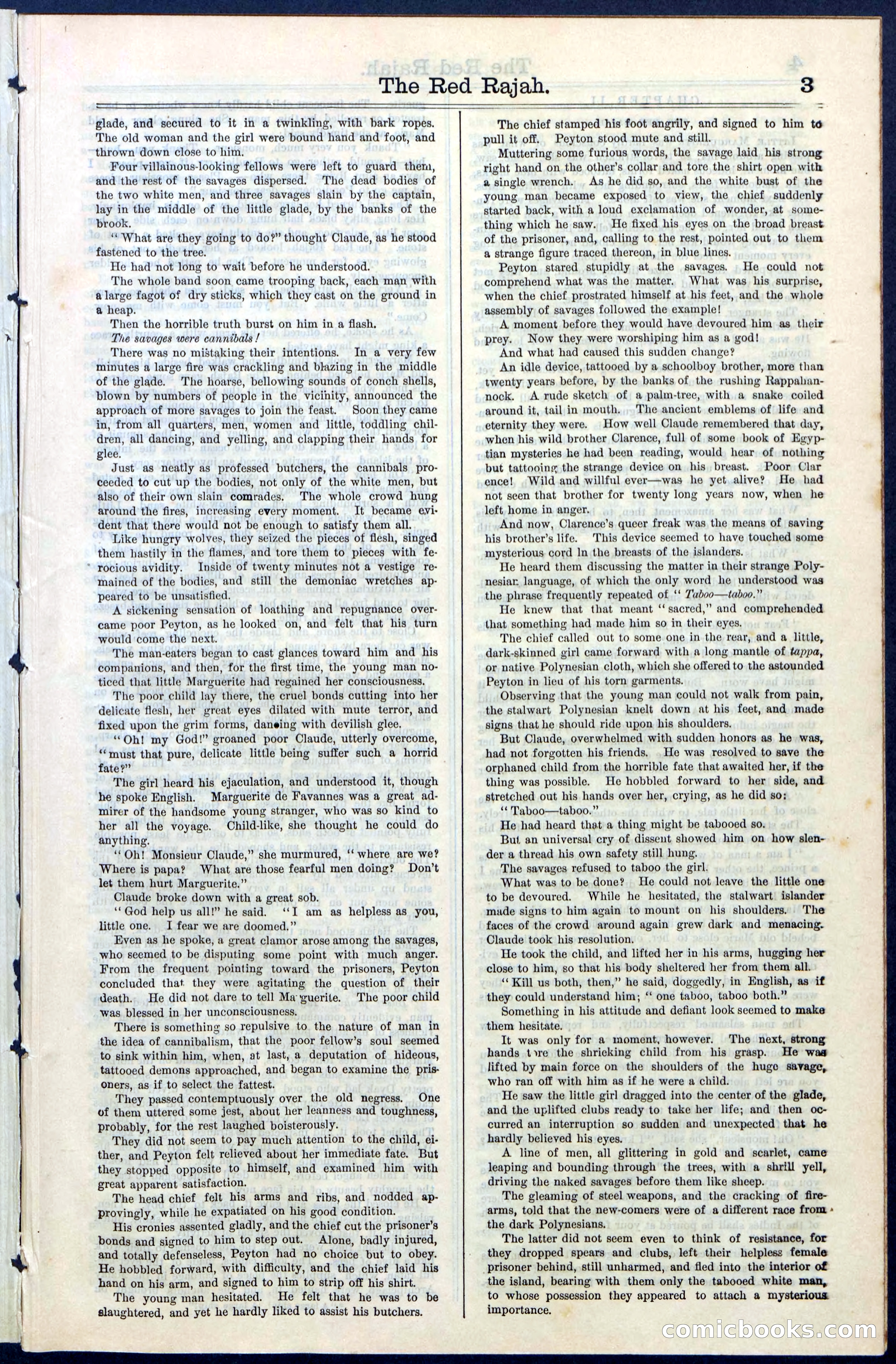 Beadle's Dime Library No. 65 — page 3 of 40