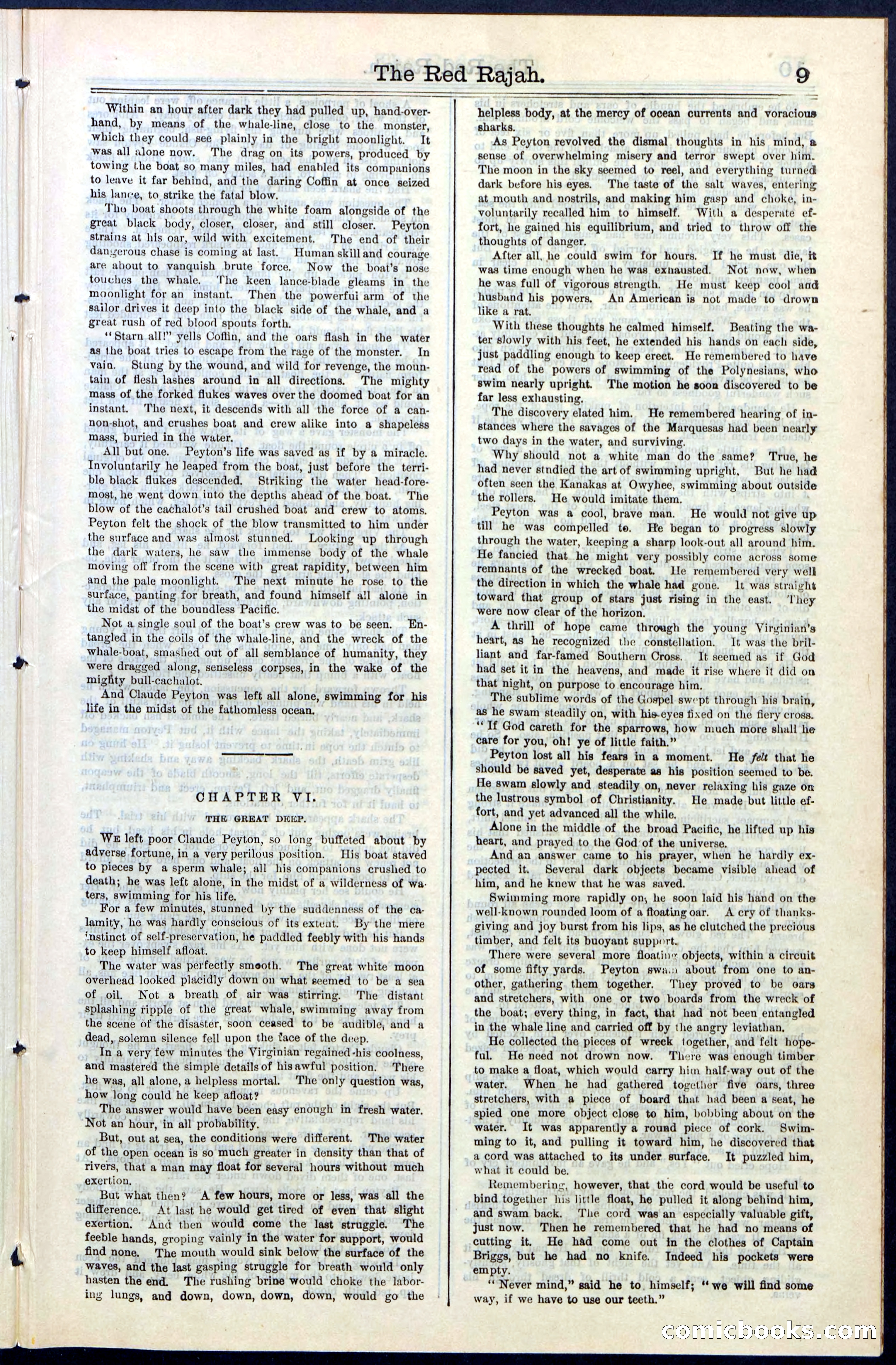 Beadle's Dime Library No. 65 — page 9 of 40