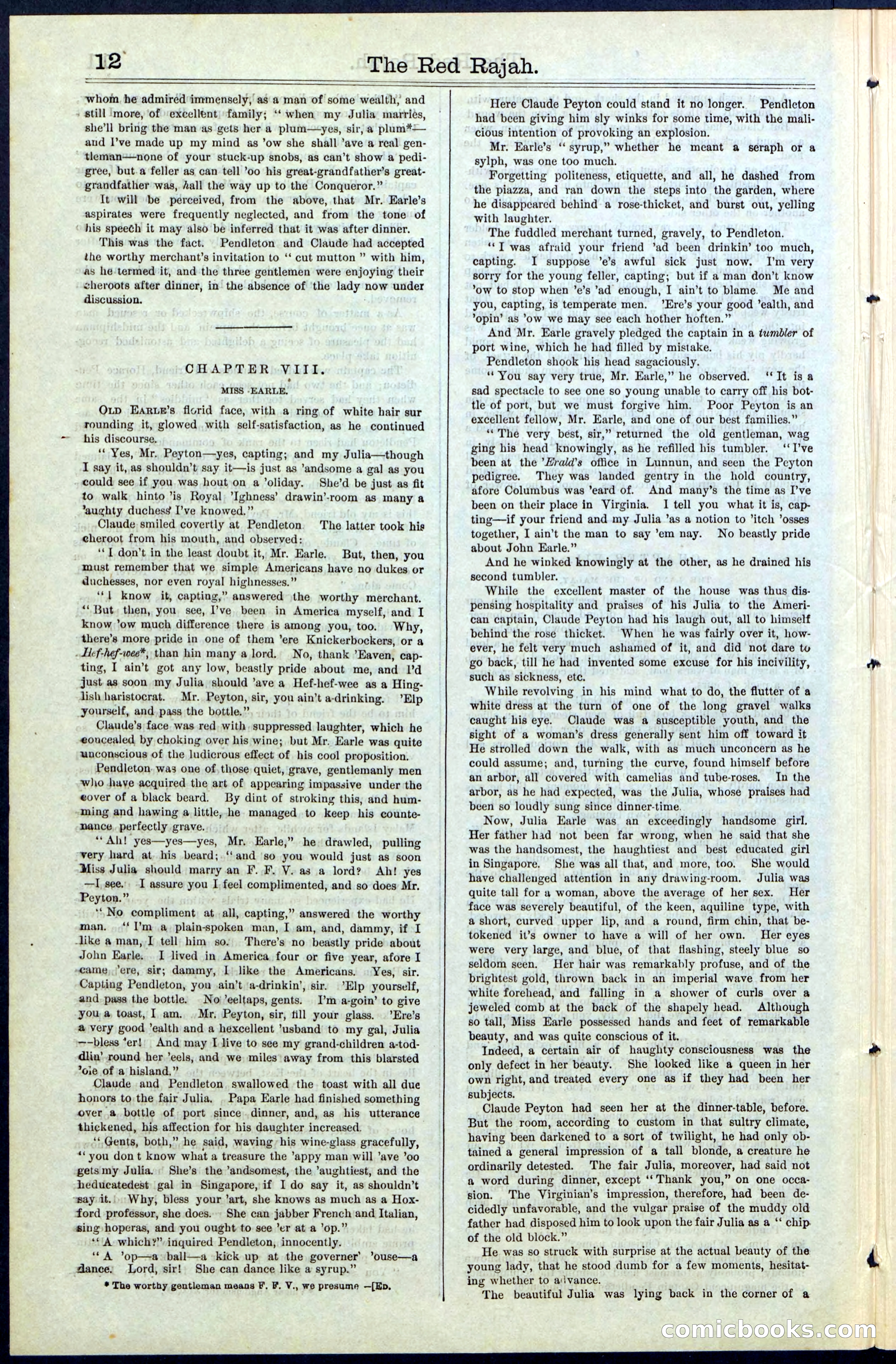 Beadle's Dime Library No. 65 — page 12 of 40
