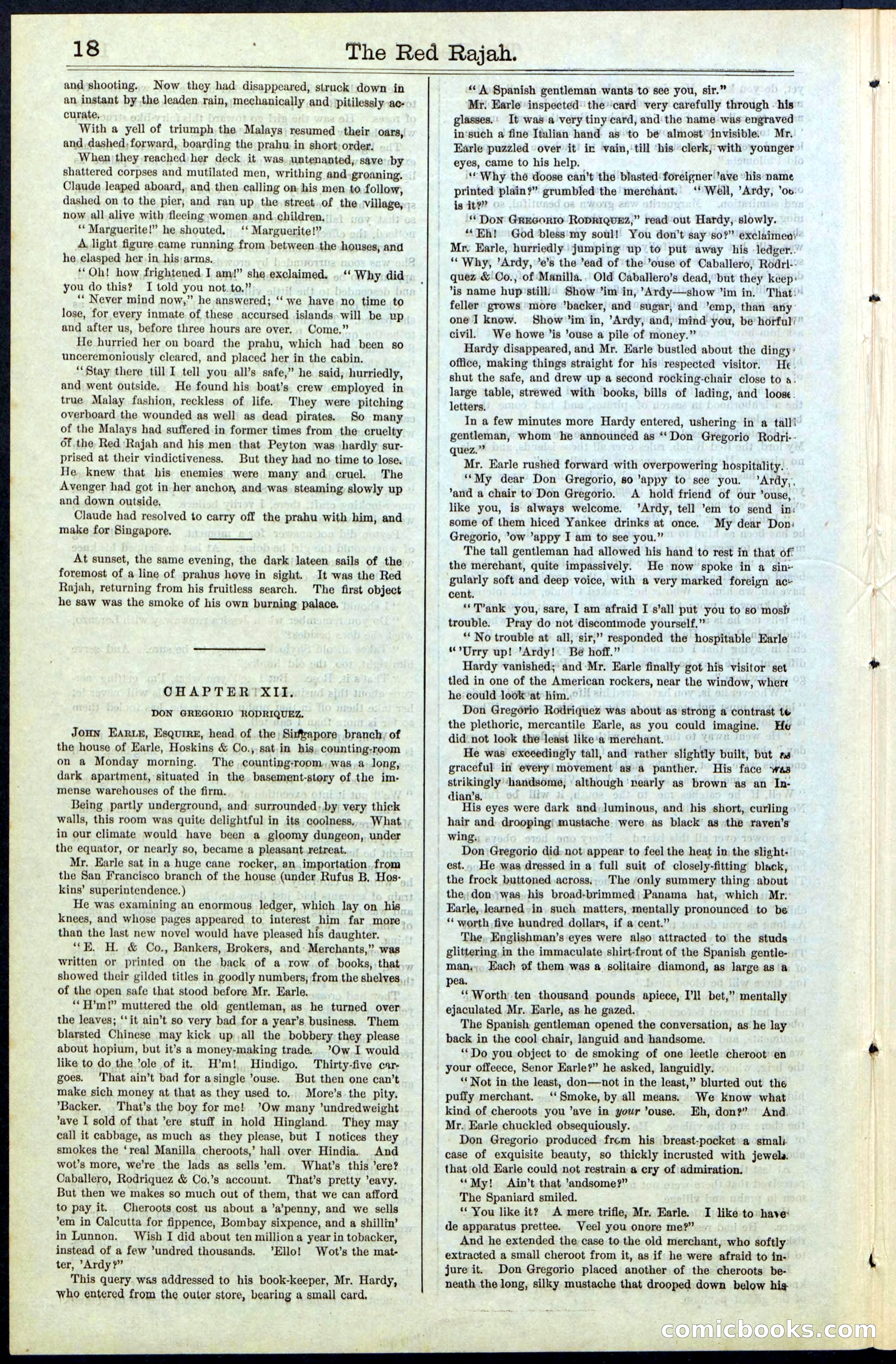 Beadle's Dime Library No. 65 — page 18 of 40