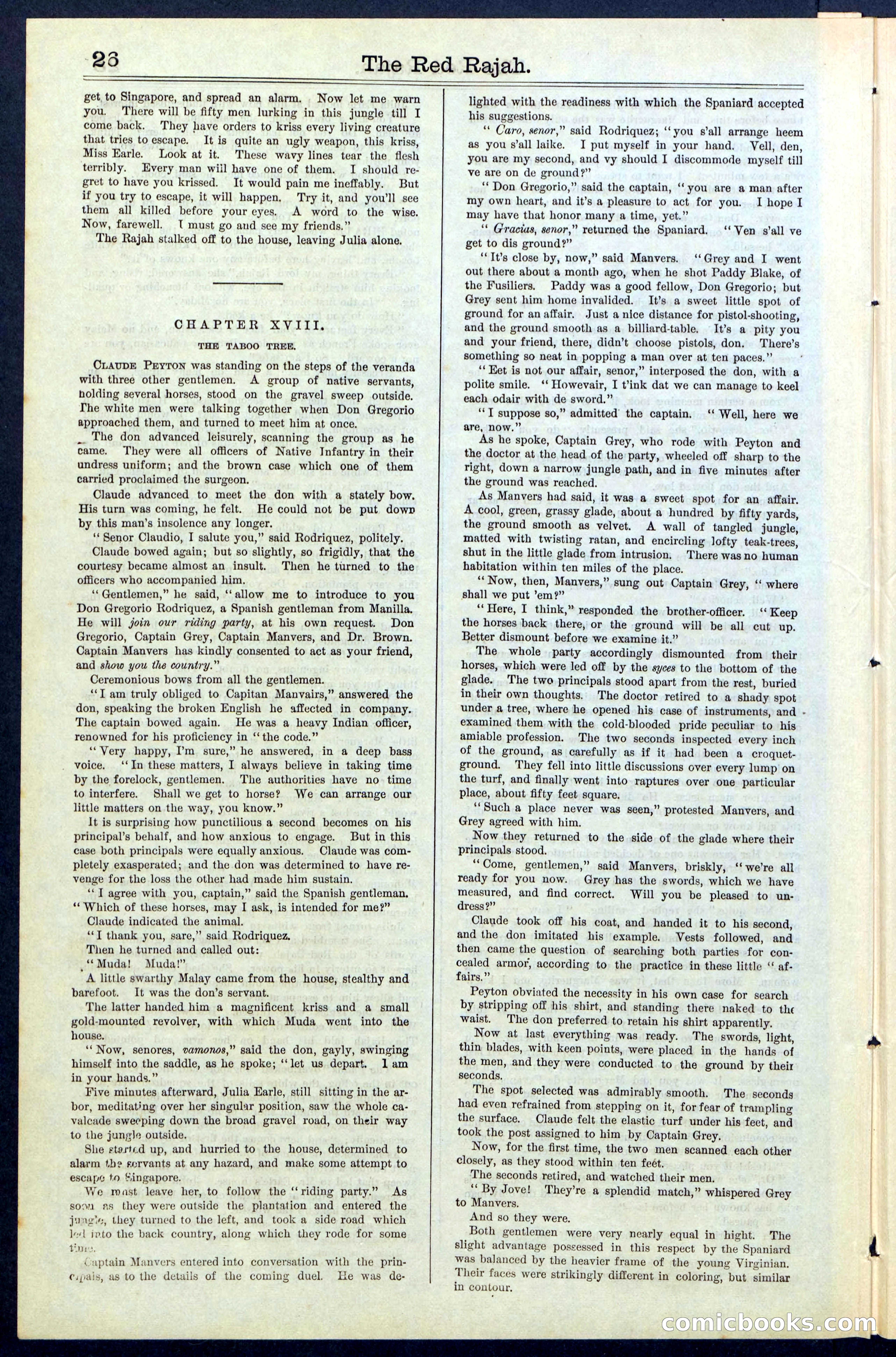Beadle's Dime Library No. 65 — page 26 of 40