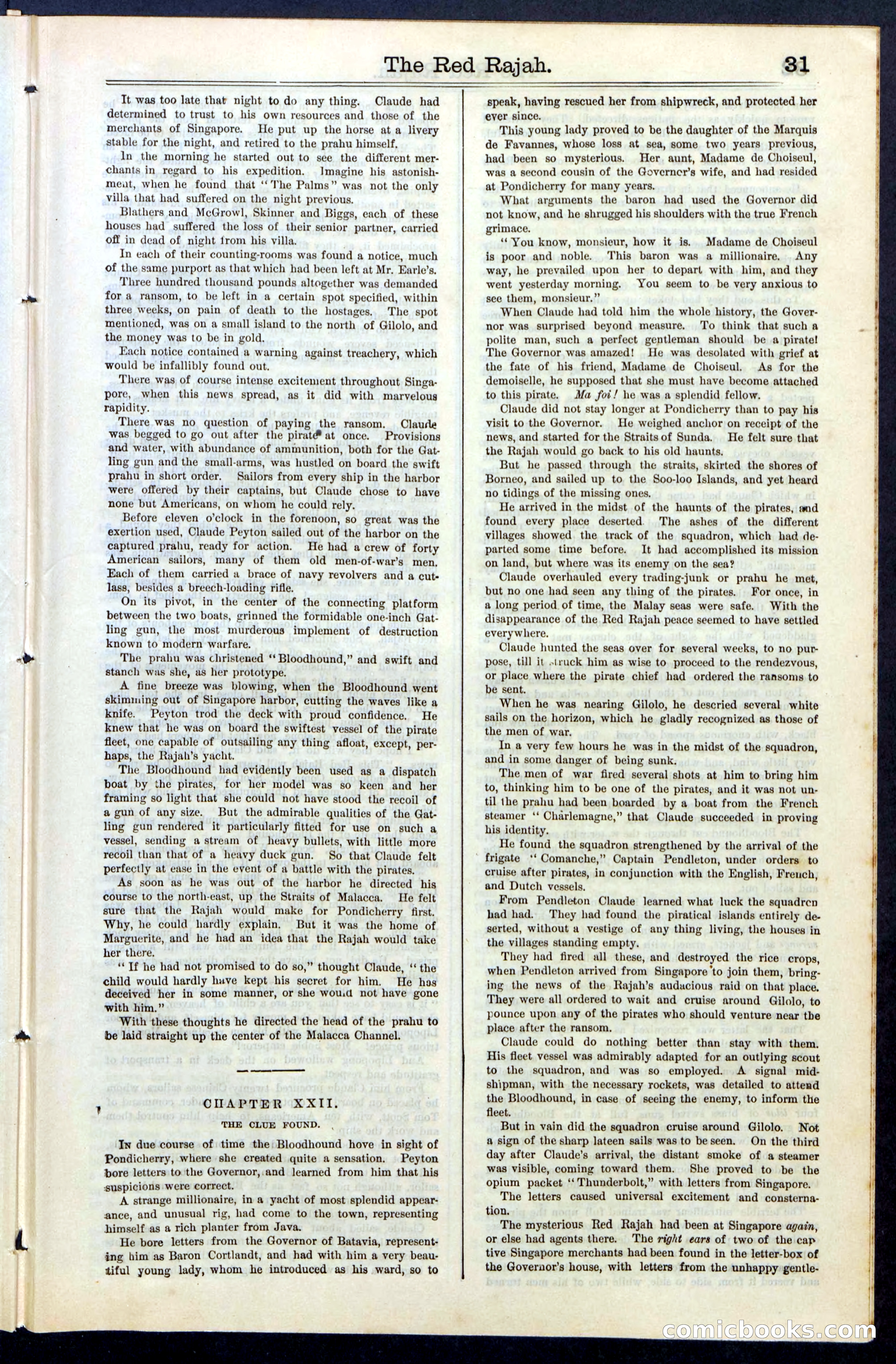 Beadle's Dime Library No. 65 — page 31 of 40