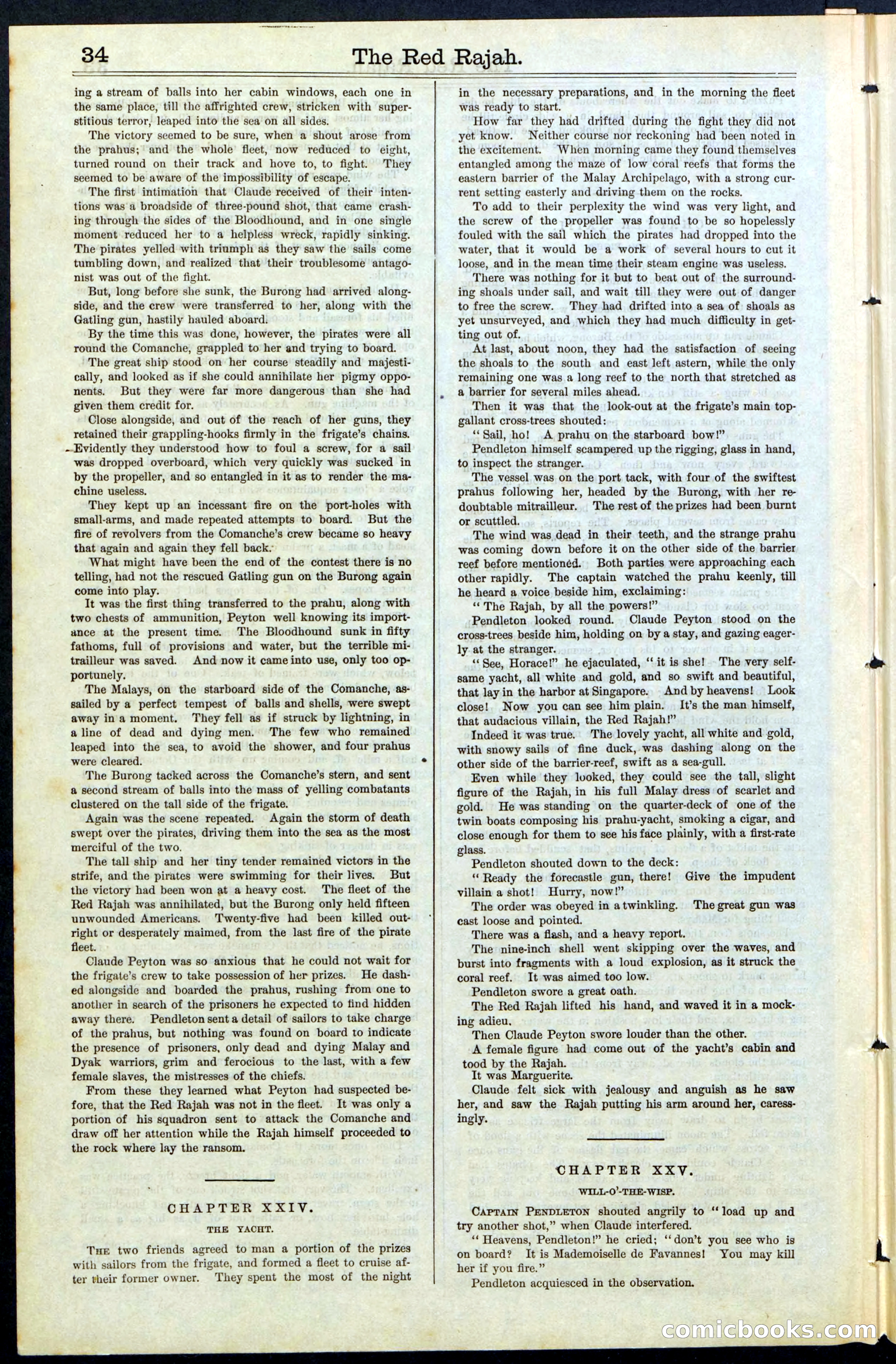 Beadle's Dime Library No. 65 — page 34 of 40