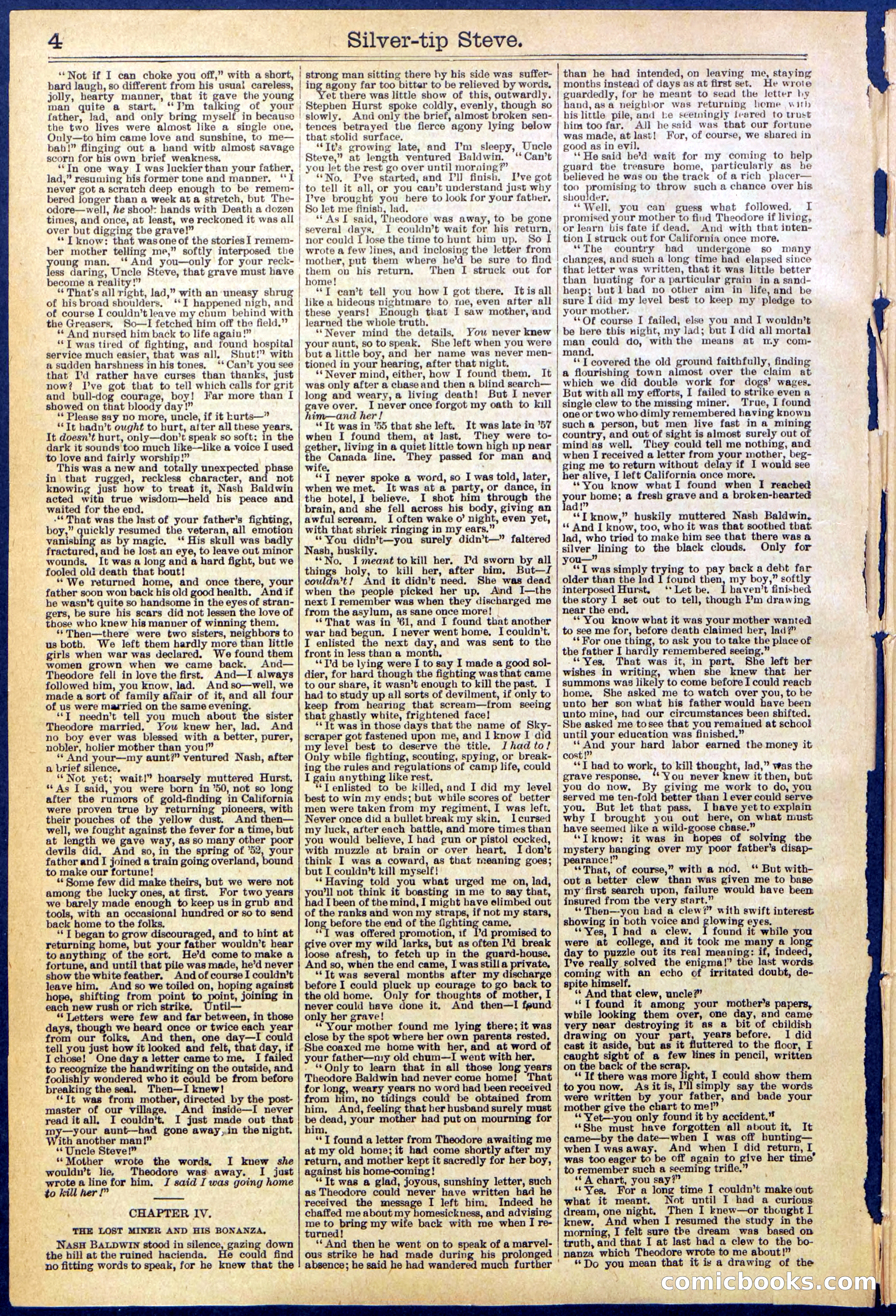 Beadle's New York Dime Library, No. 651 — page 4 of 32