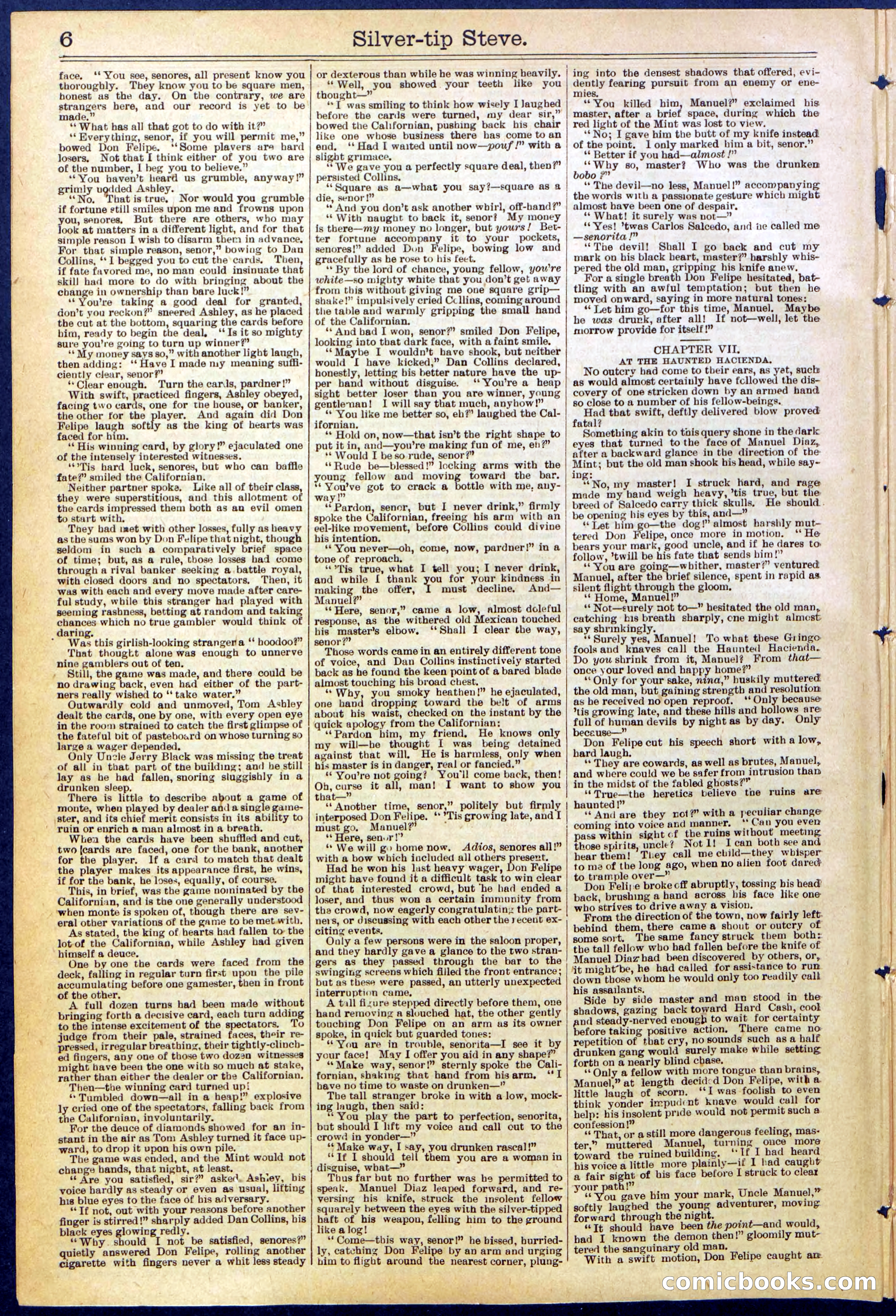 Beadle's New York Dime Library, No. 651 — page 6 of 32