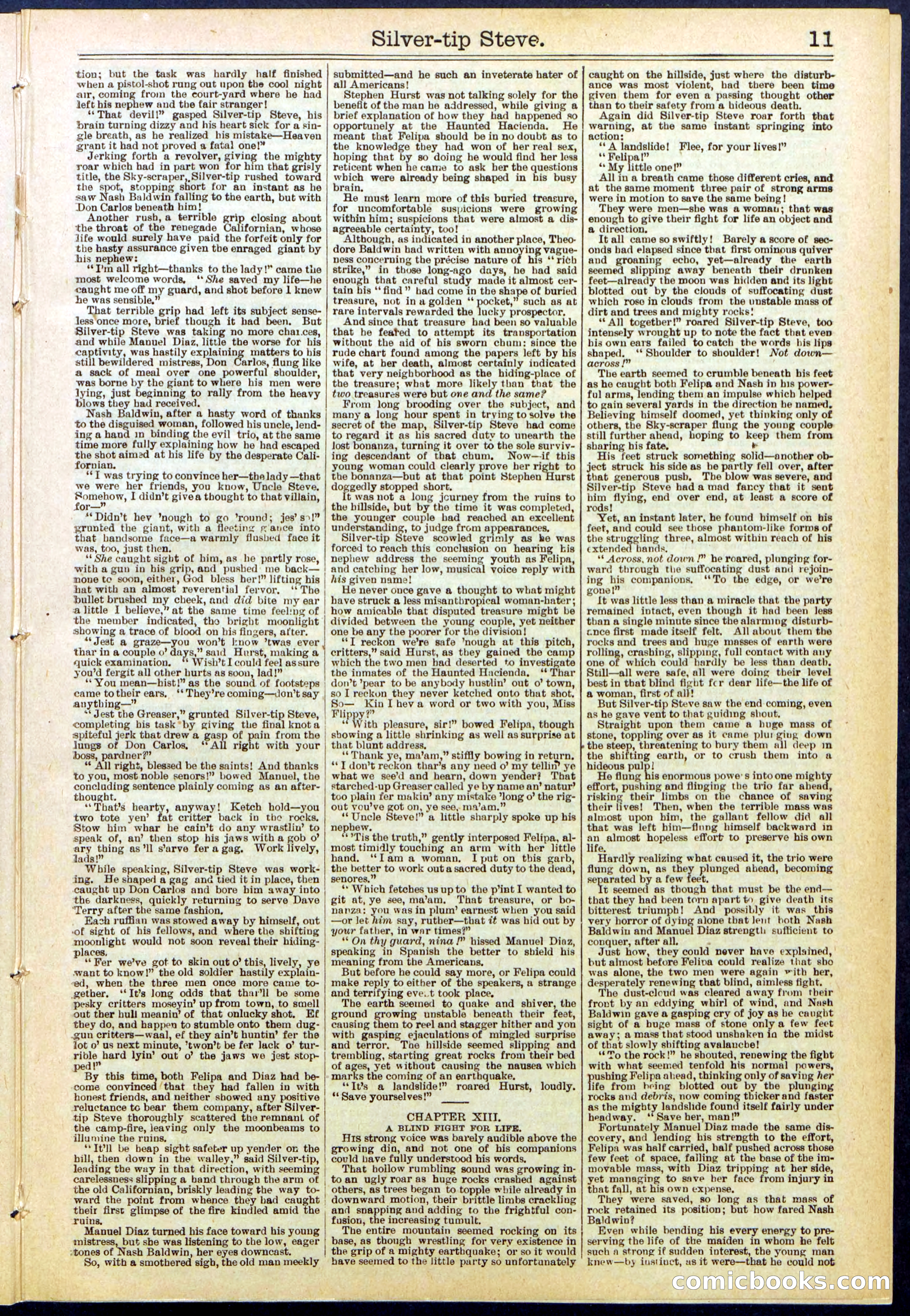 Beadle's New York Dime Library, No. 651 — page 11 of 32