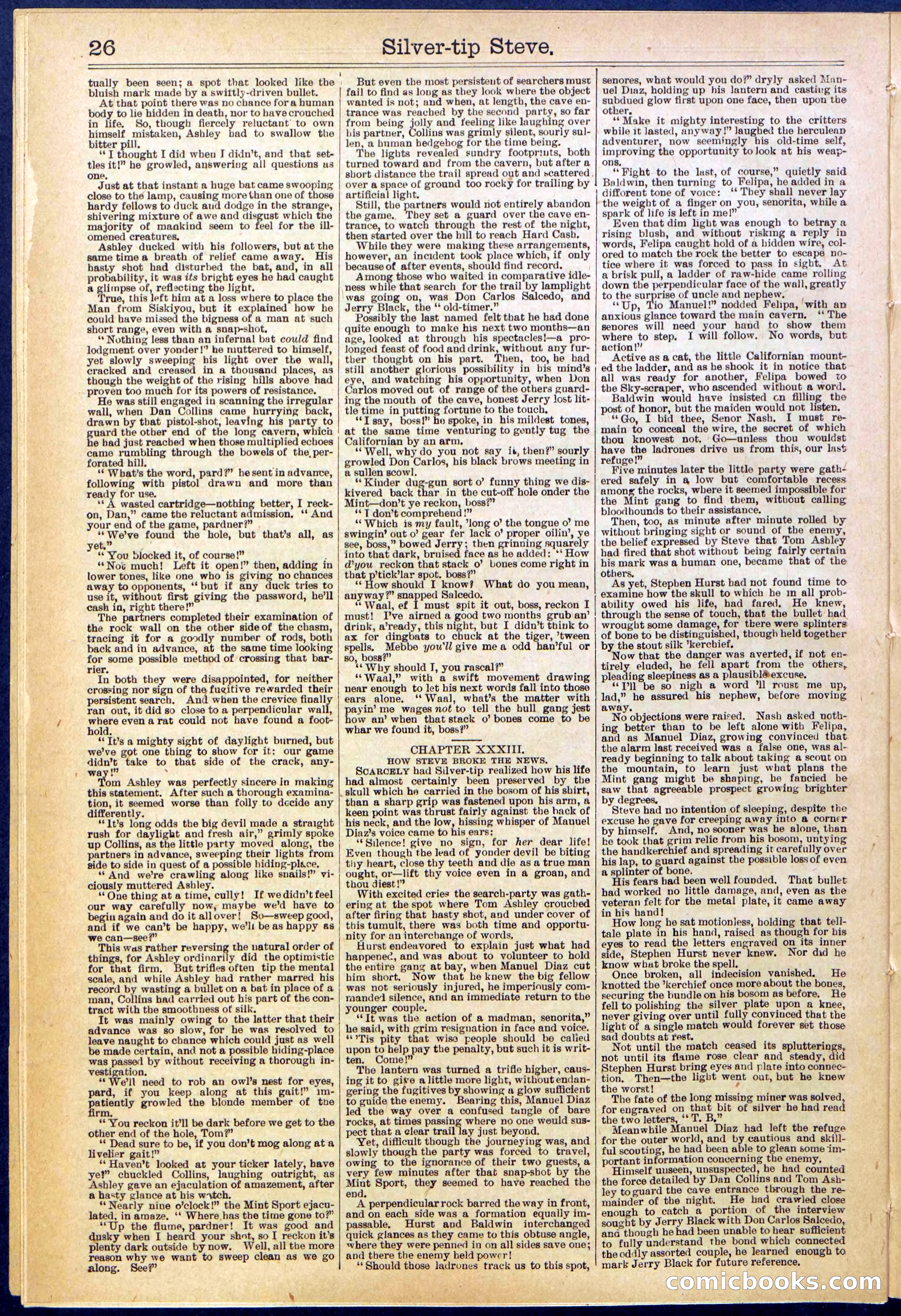 Beadle's New York Dime Library, No. 651 — page 26 of 32