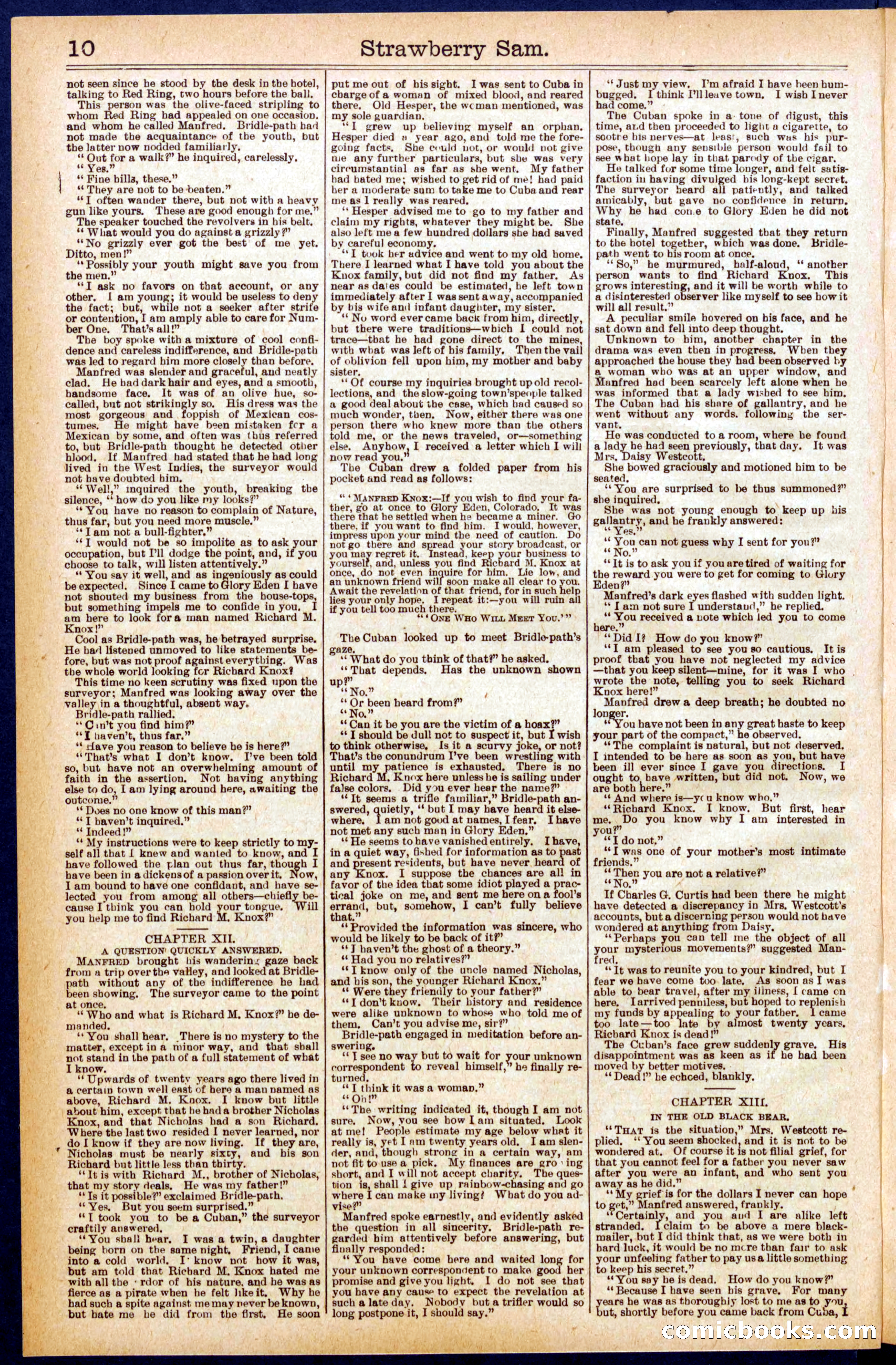 Beadle's Dime Library No. 655 — page 10 of 32