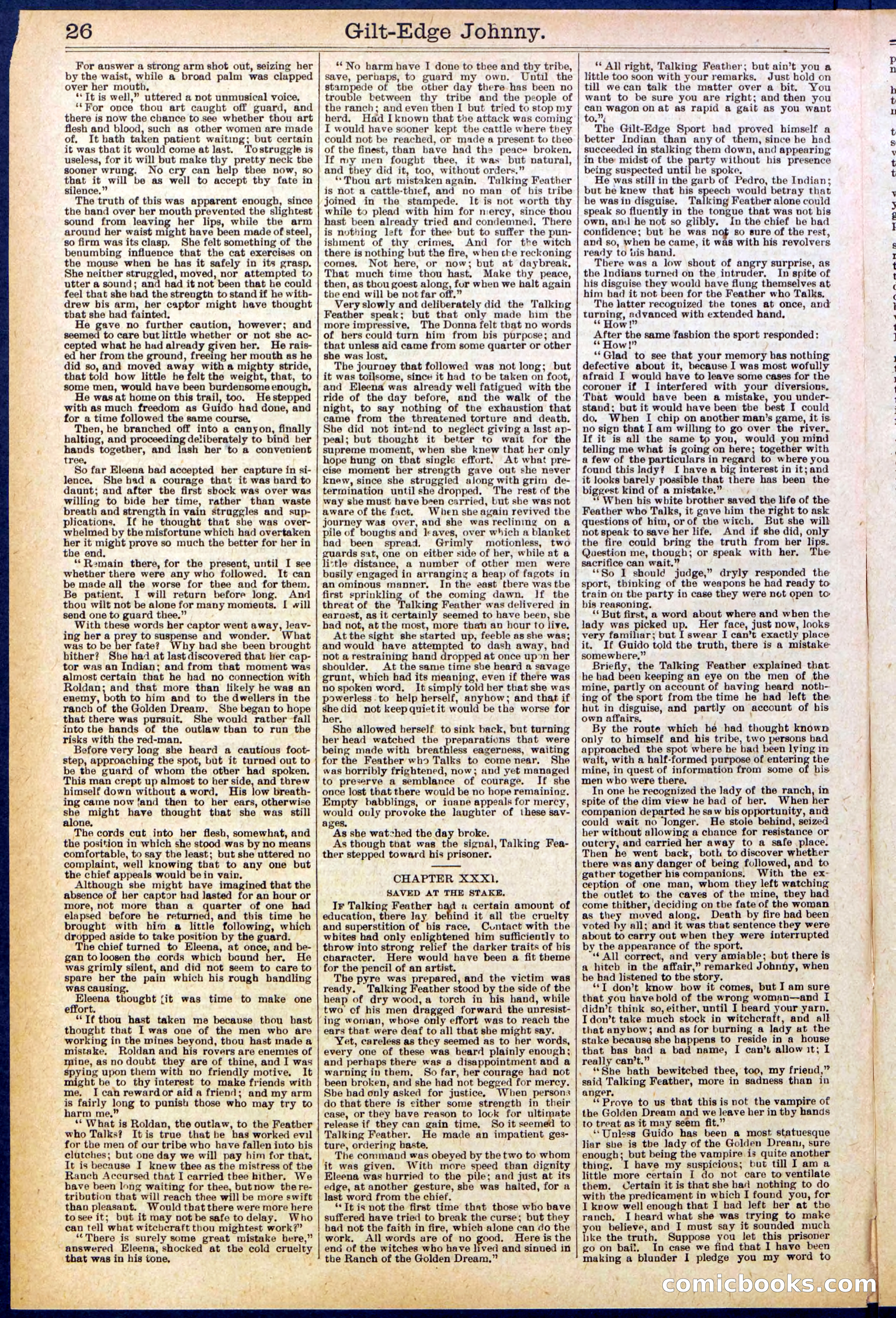 Beadle's New York Dime Library No. 659 — page 26 of 32