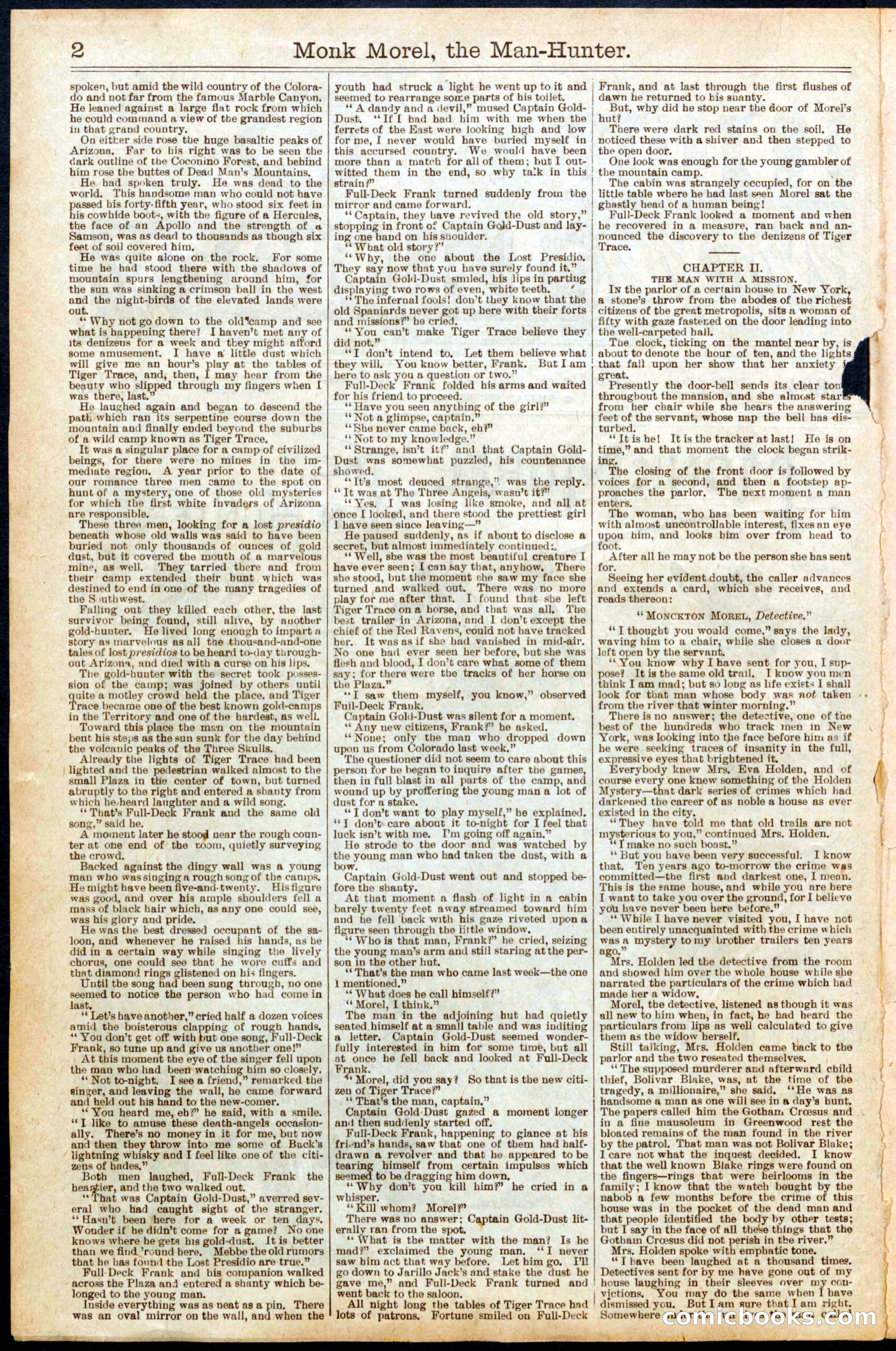 Beadle's New York Dime Library No. 664 — page 2 of 32