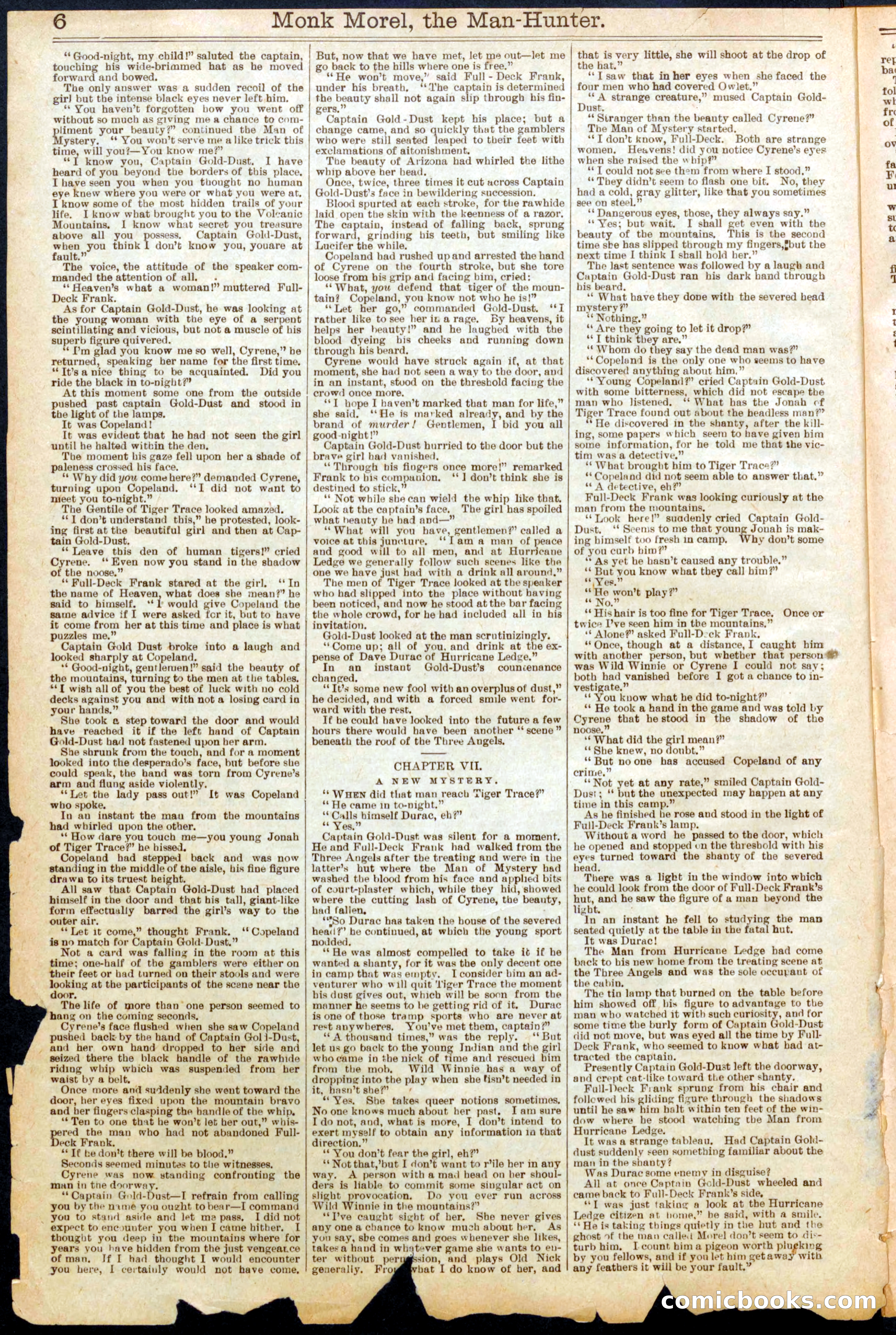 Beadle's New York Dime Library No. 664 — page 6 of 32