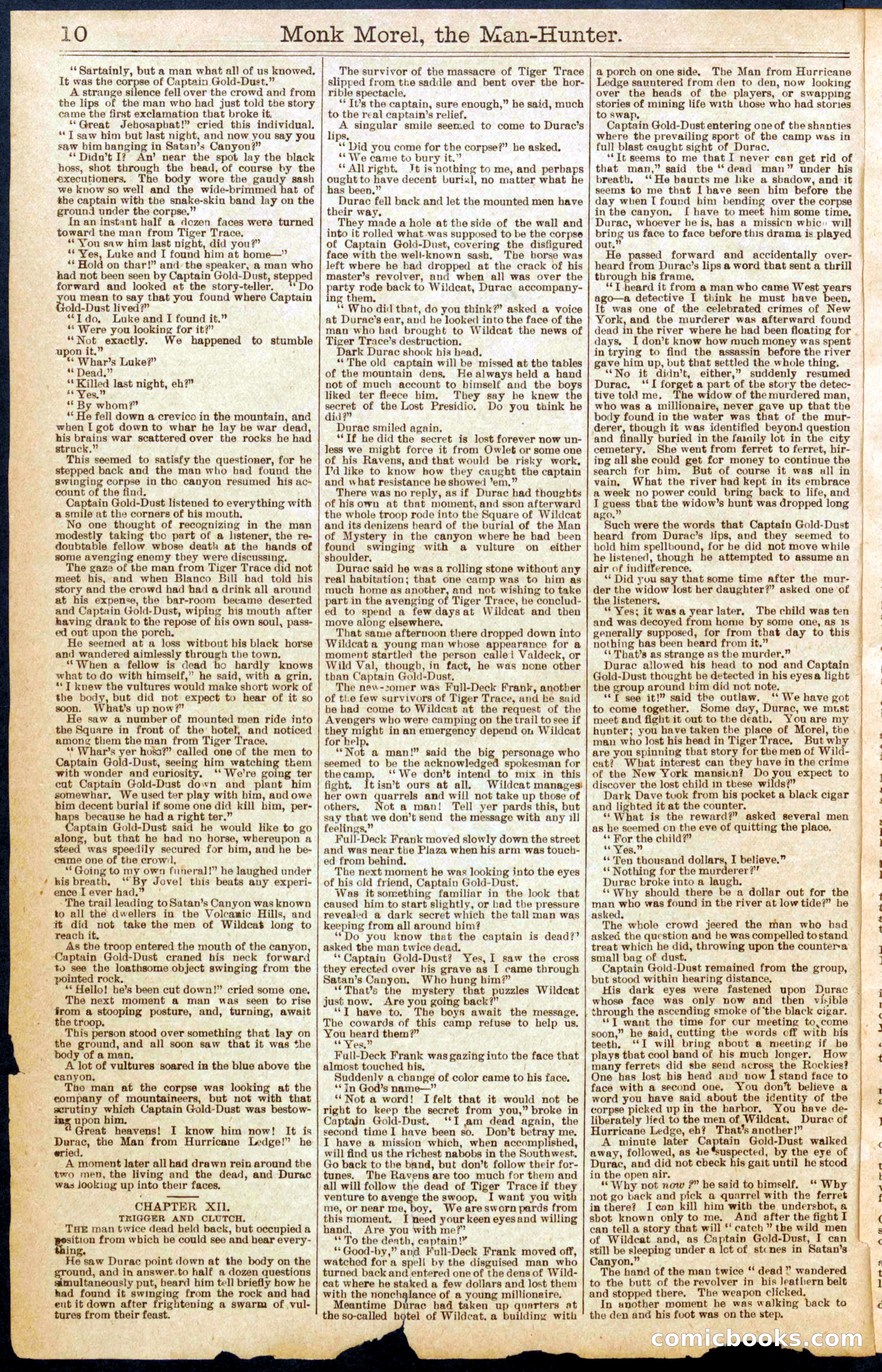 Beadle's New York Dime Library No. 664 — page 10 of 32