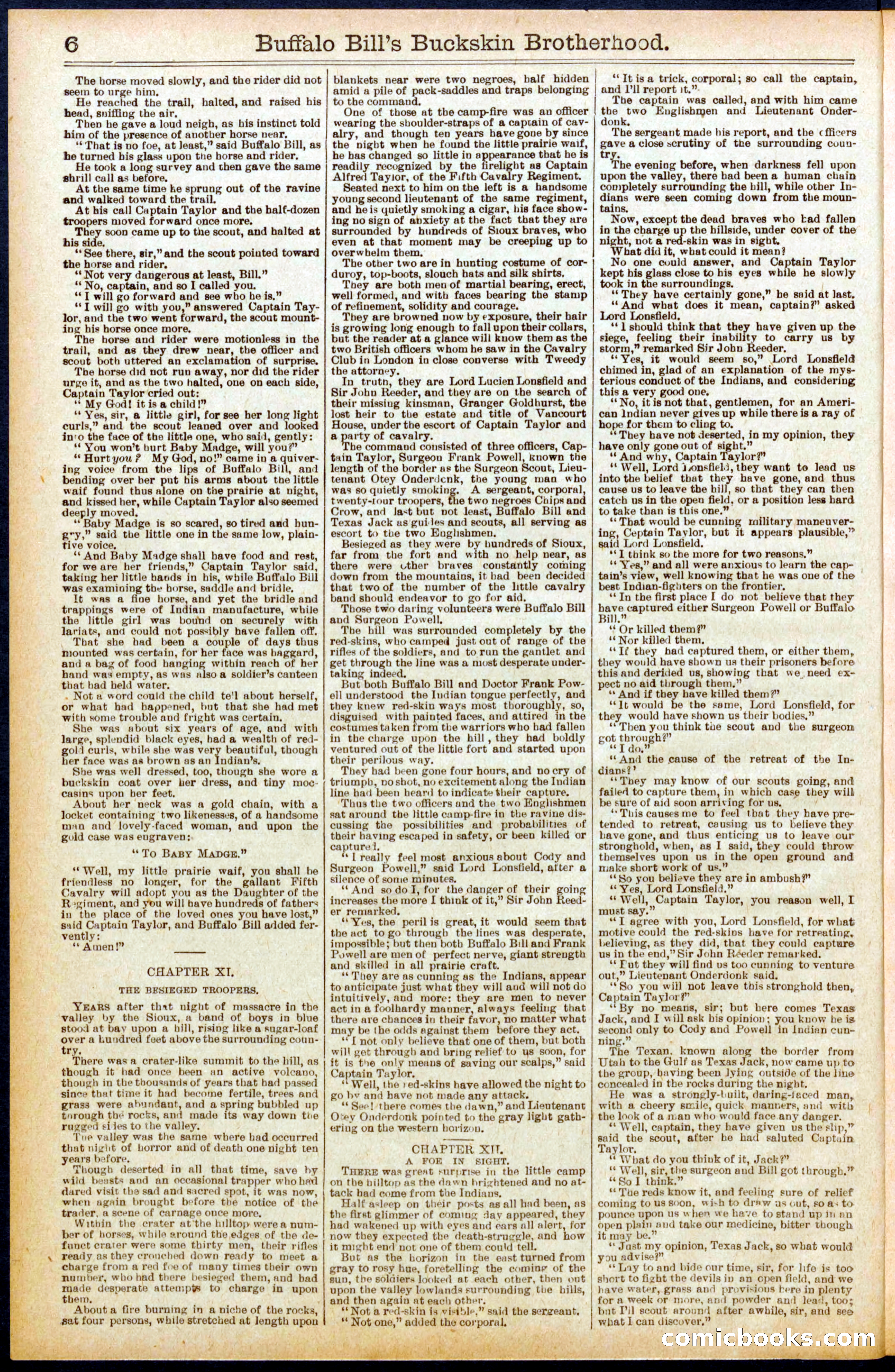 Beadle's Dime Library No. 697 — page 6 of 32