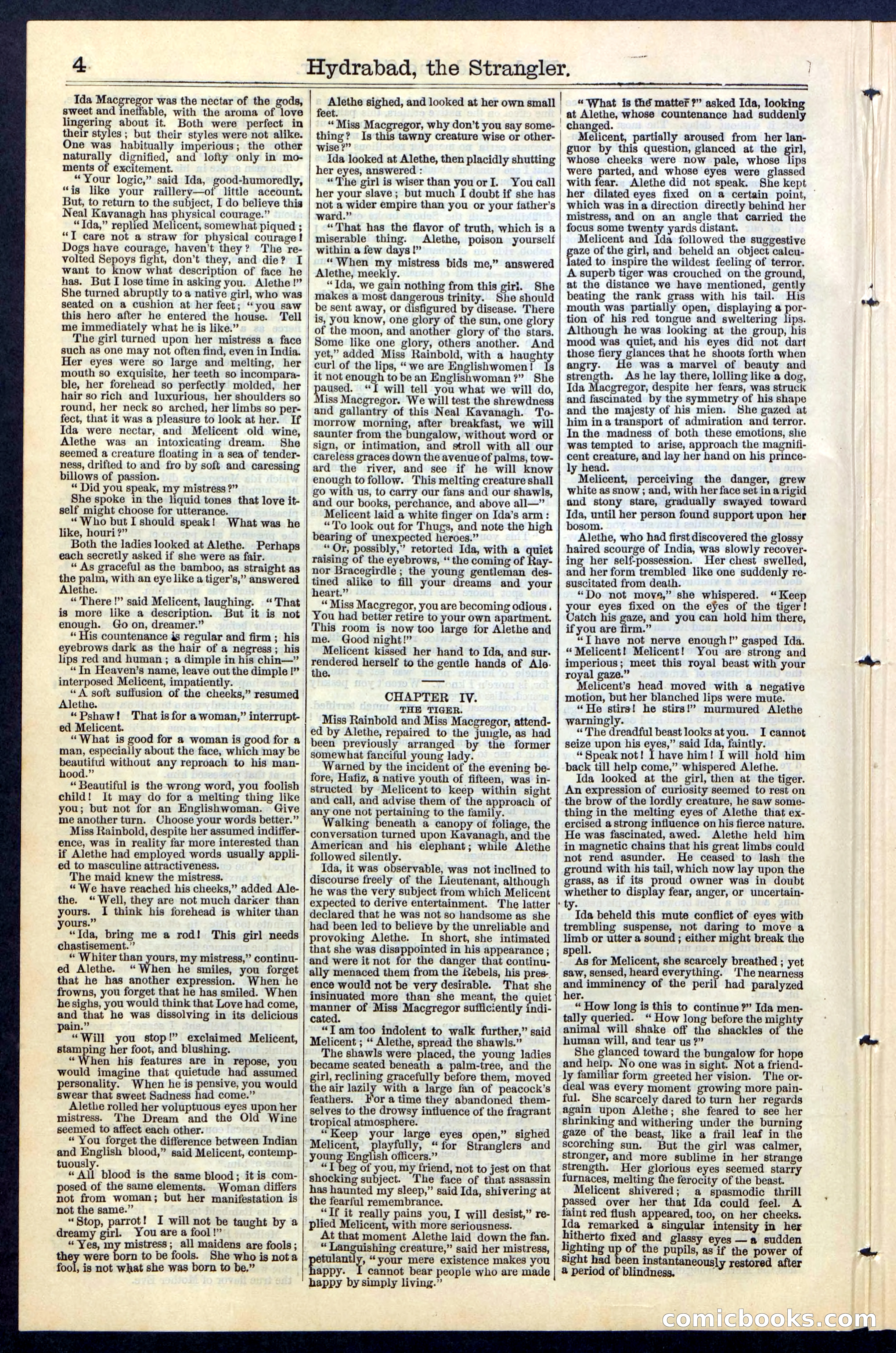 Beadle's New York Dime Library, No. 70 — page 4 of 32