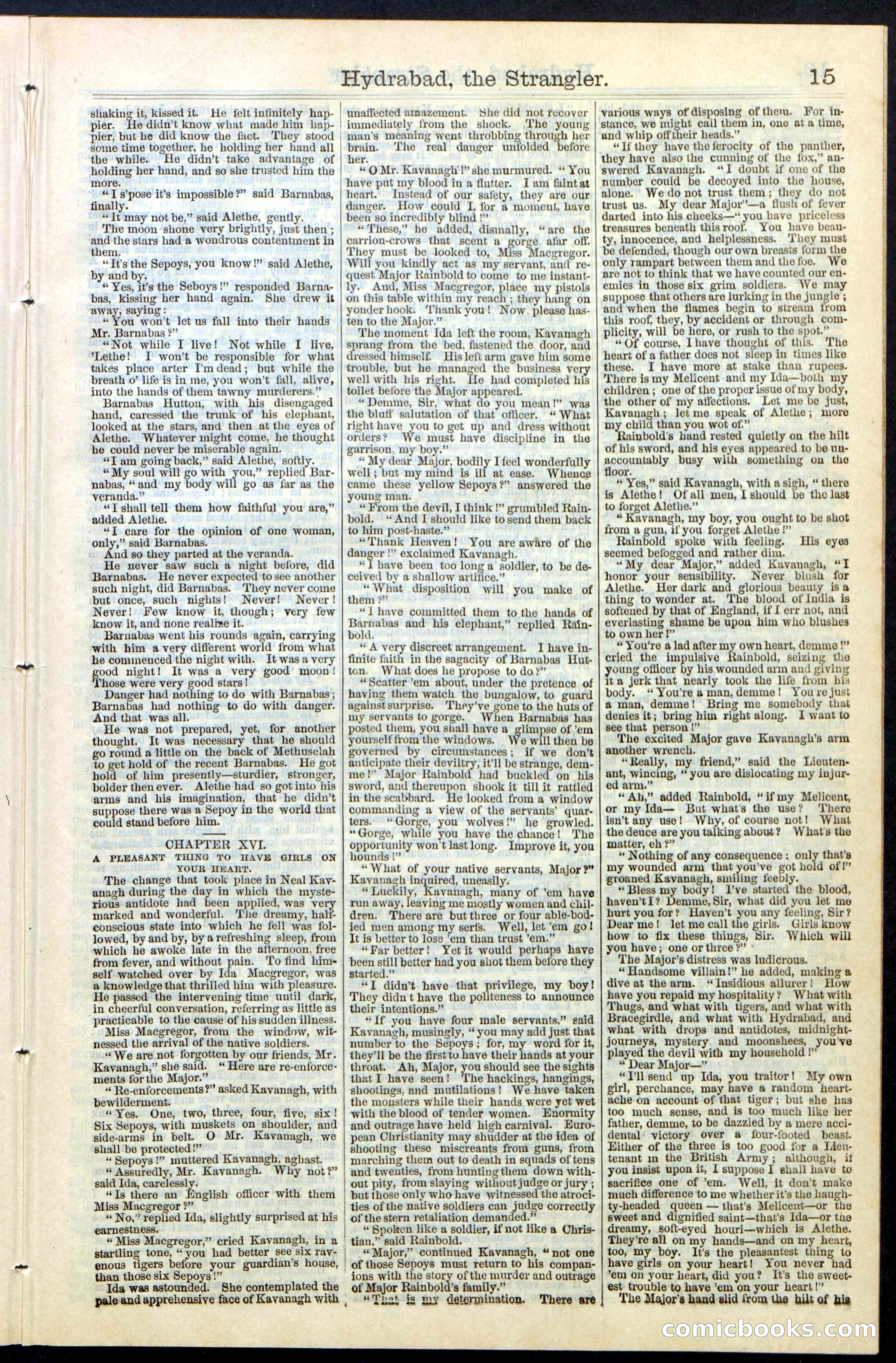 Beadle's New York Dime Library, No. 70 — page 15 of 32