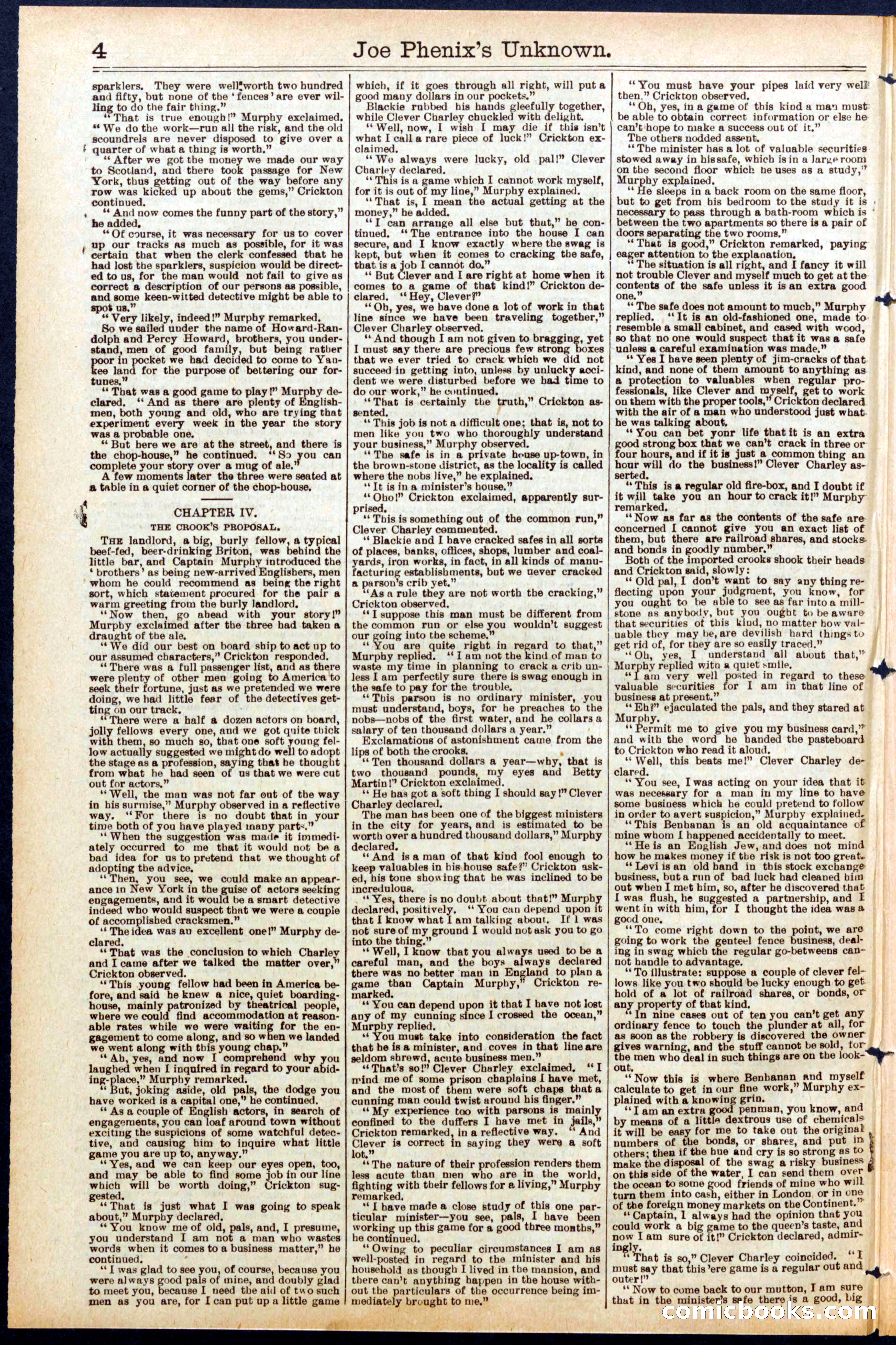 Beadle's Dime Library No. 700 — page 4 of 32