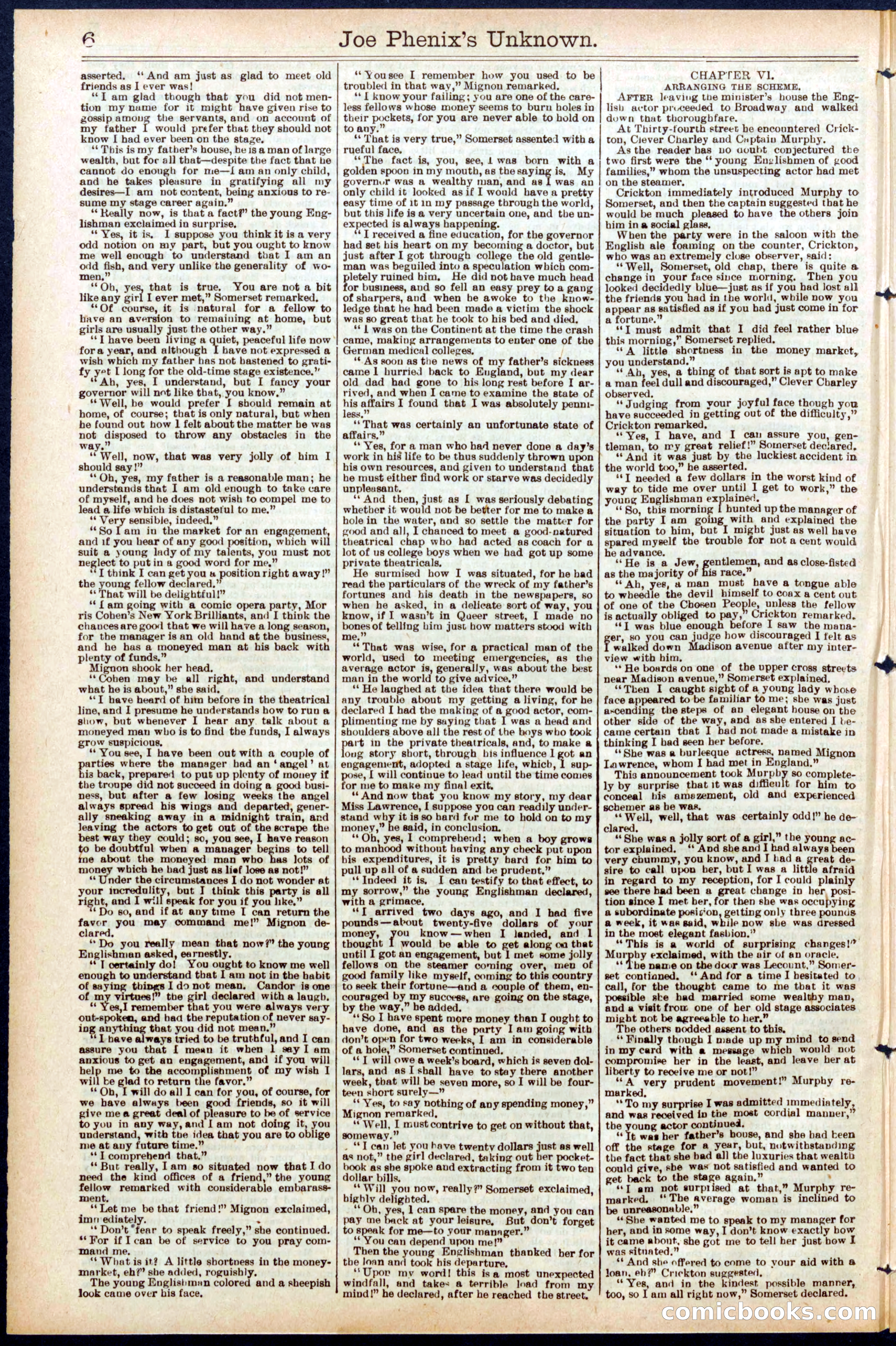 Beadle's Dime Library No. 700 — page 6 of 32