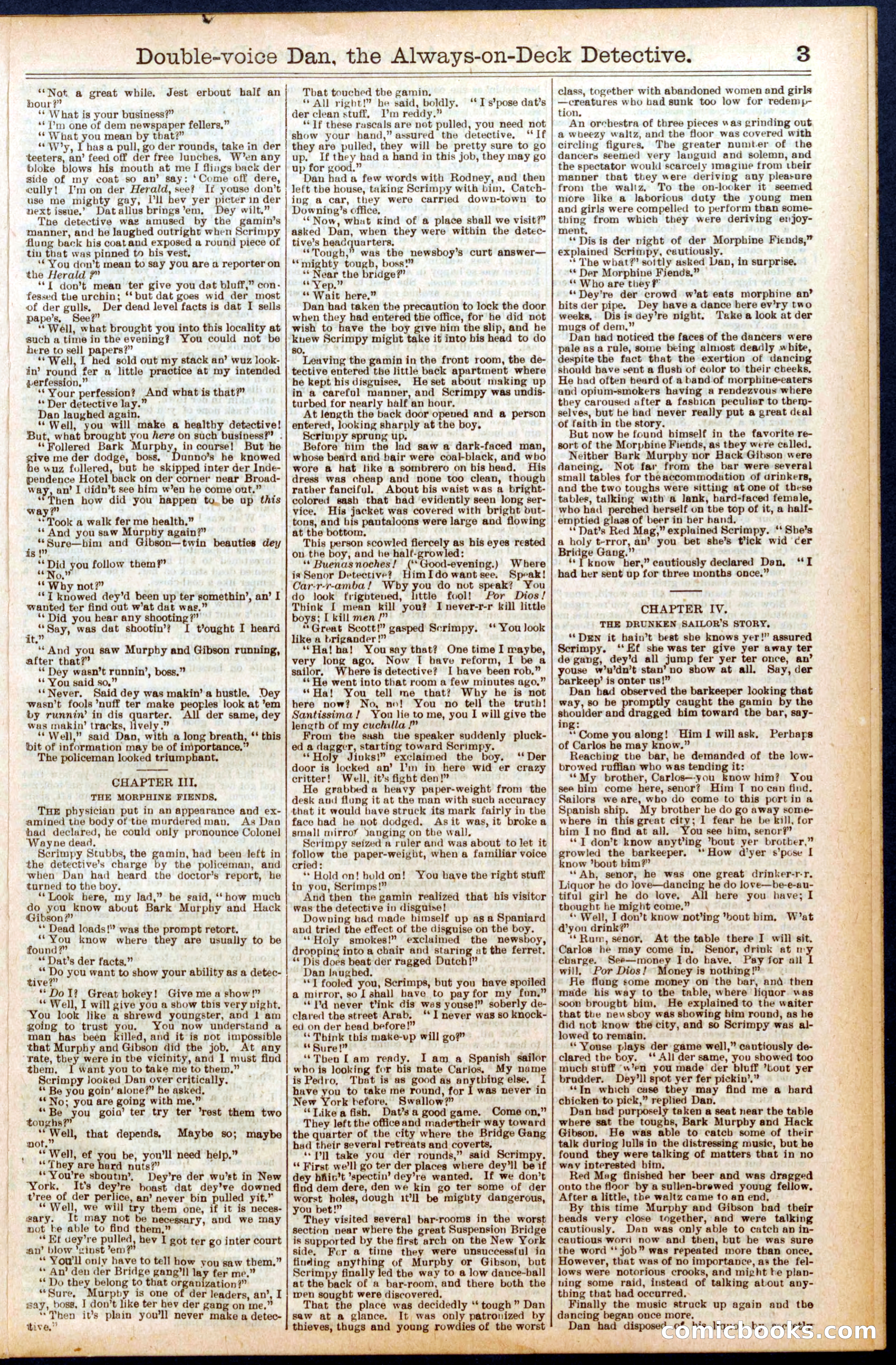 Beadle's New York Dime Library No. 702 — page 3 of 32
