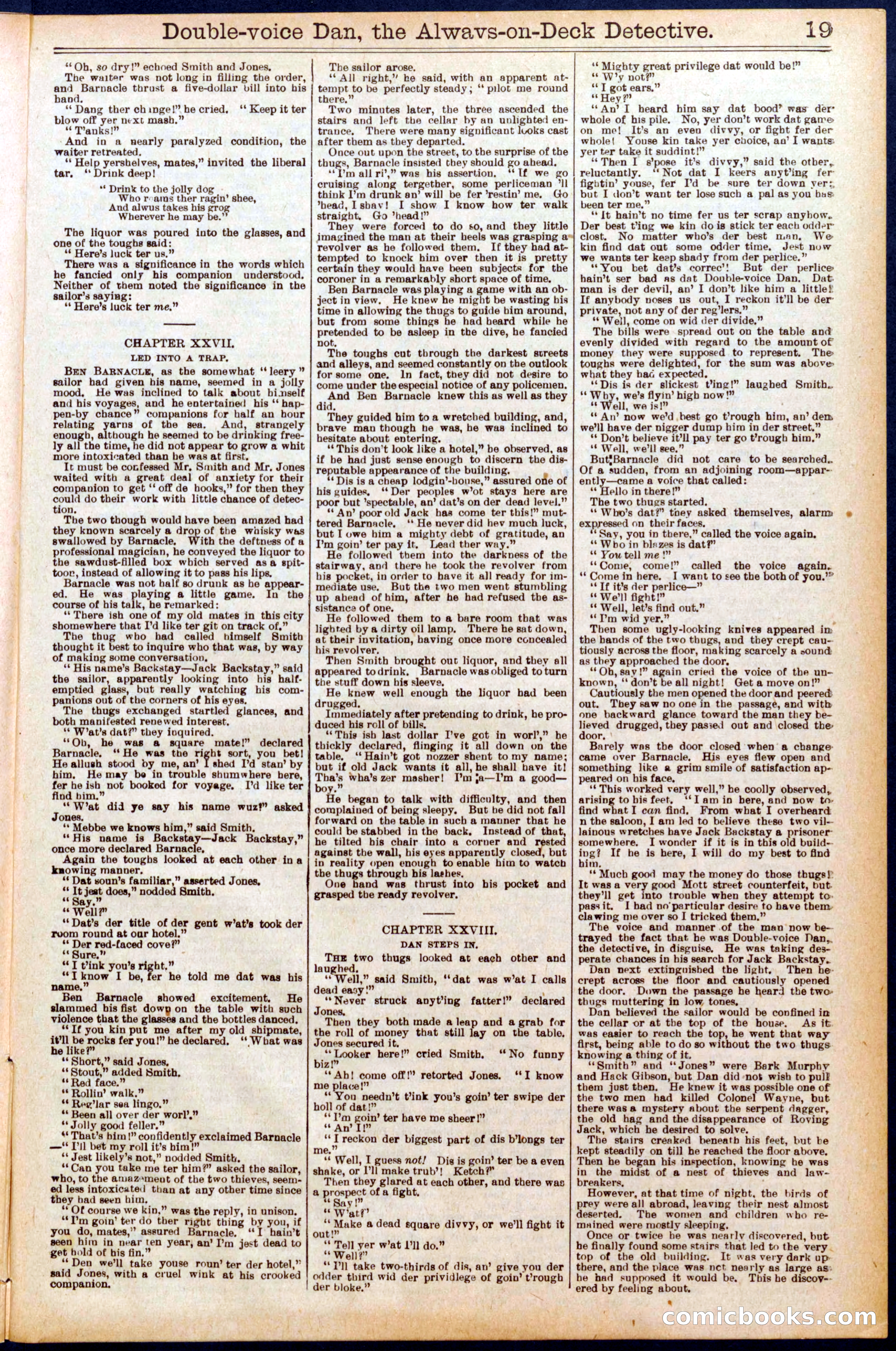 Beadle's New York Dime Library No. 702 — page 19 of 32