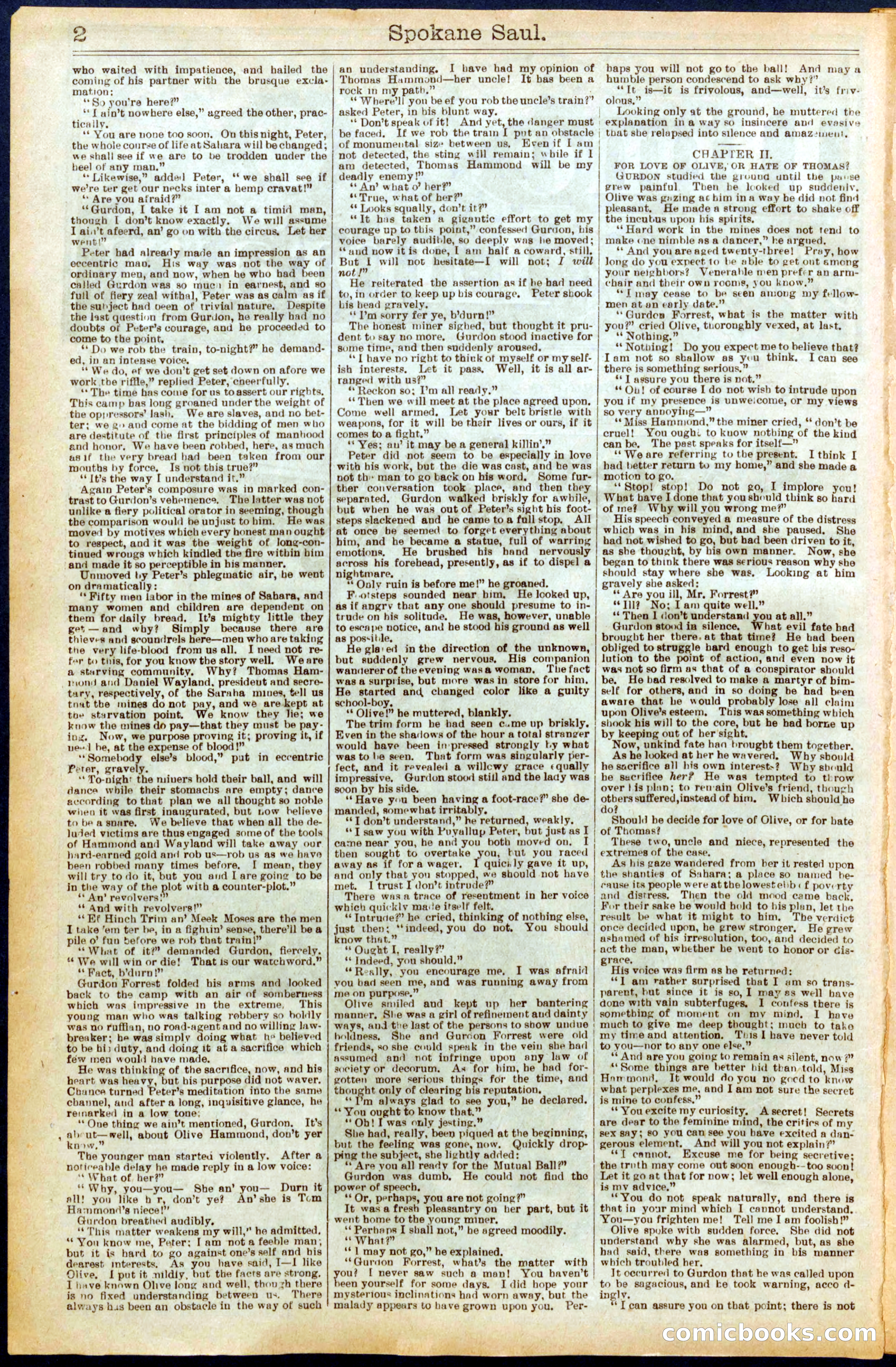 Beadle's New York Dime Library No. 703 — page 2 of 32