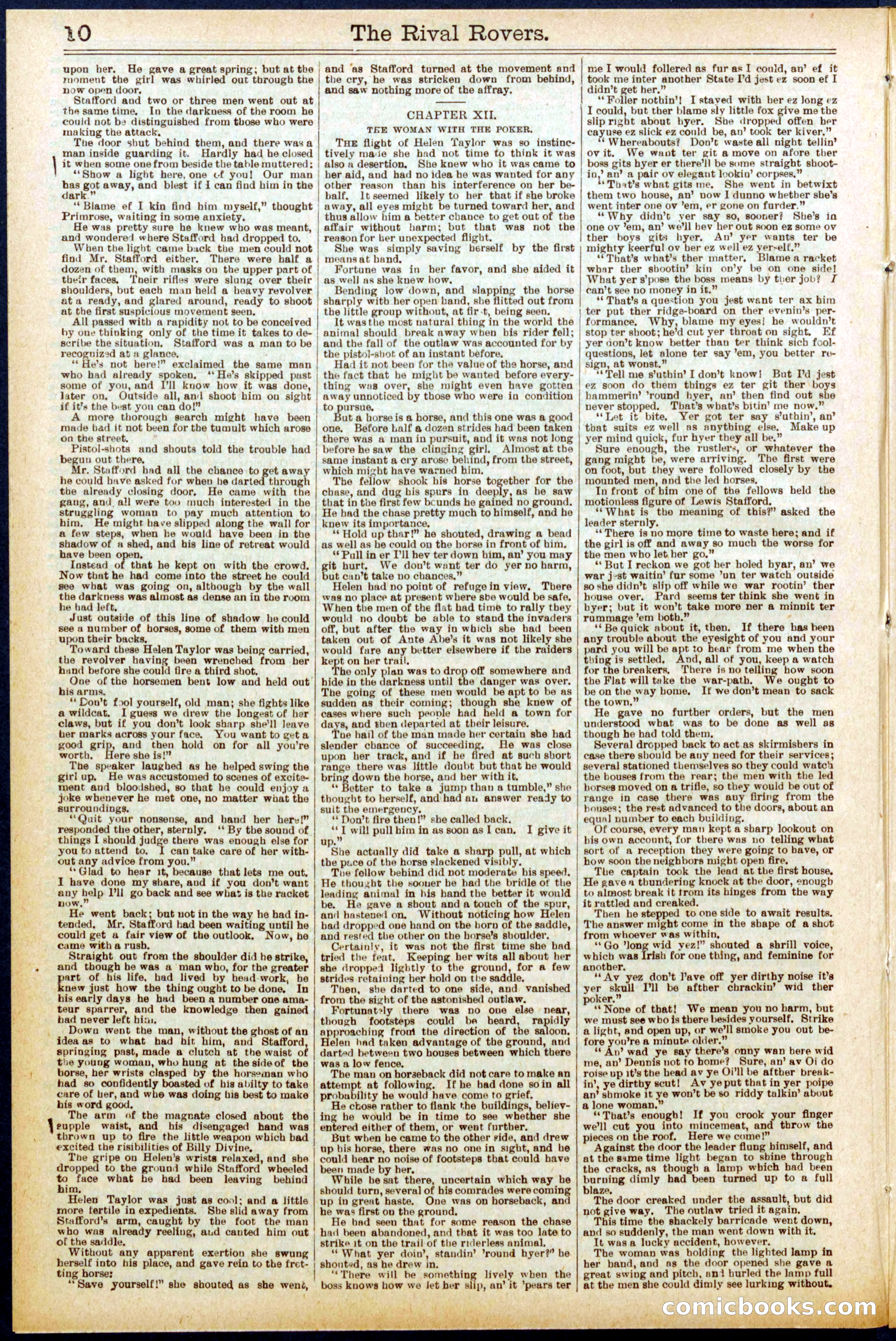 Beadle's New York Dime Library No. 707 — page 10 of 32