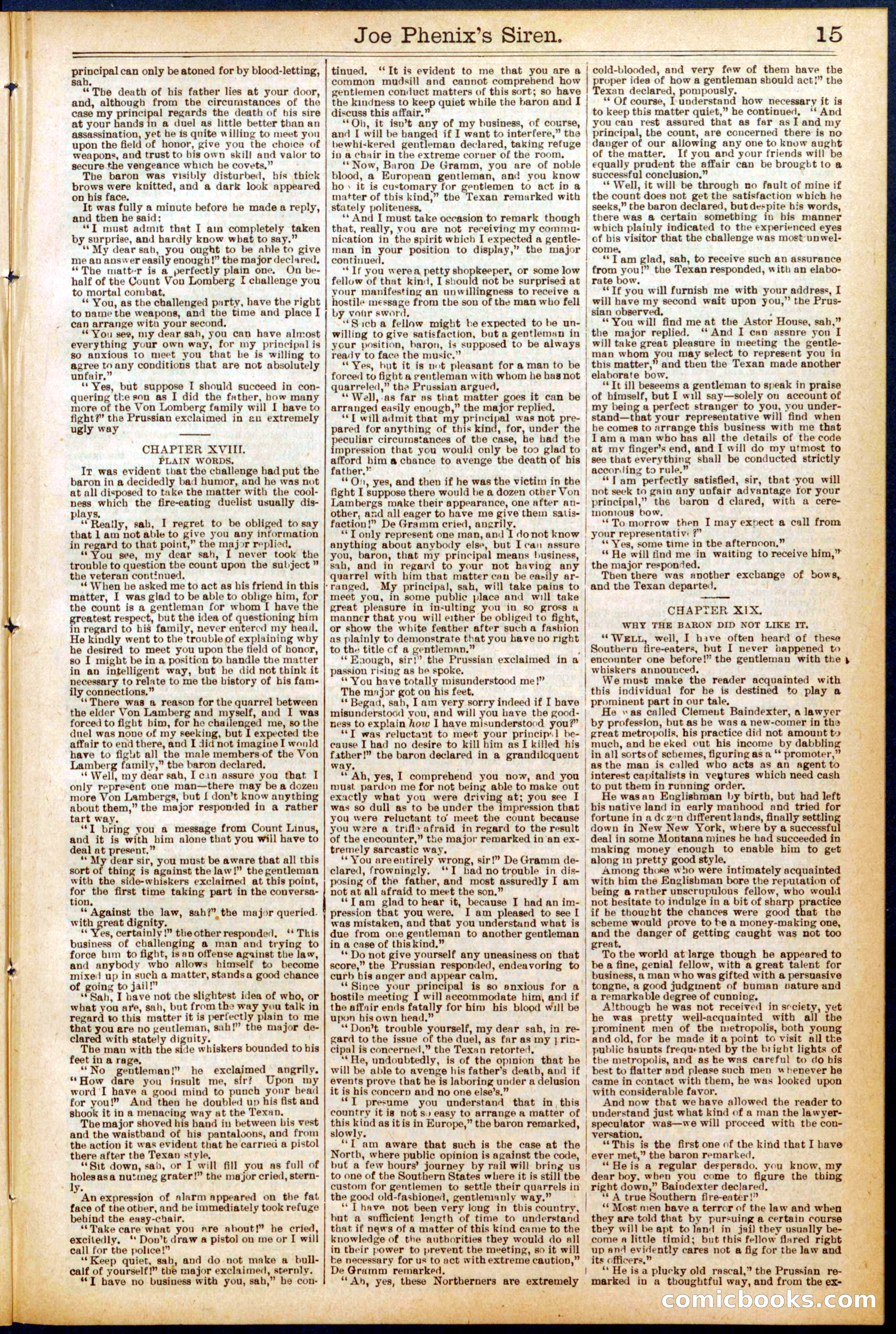 Beadle's Dime Library No. 708 — page 15 of 32
