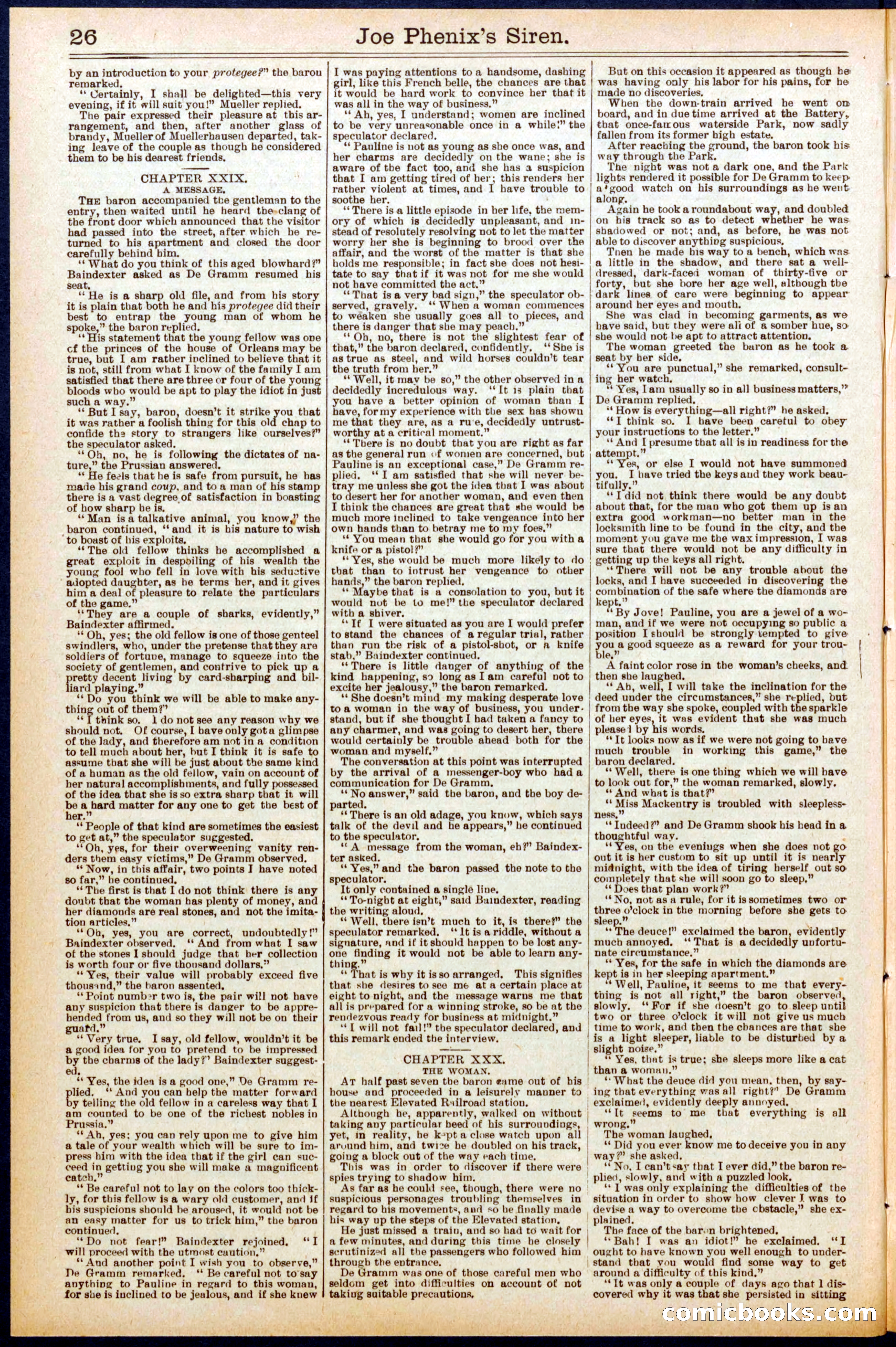 Beadle's Dime Library No. 708 — page 26 of 32