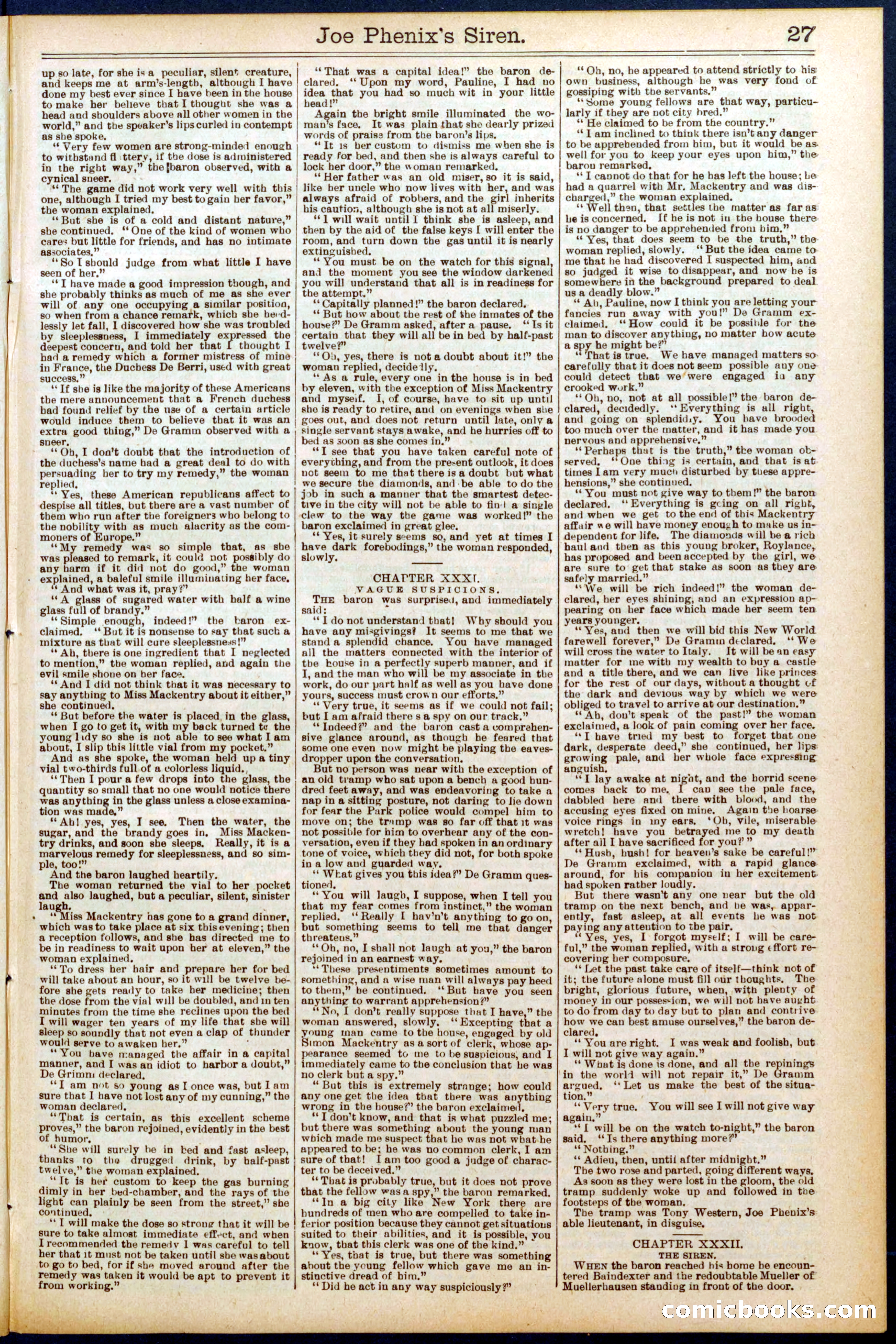 Beadle's Dime Library No. 708 — page 27 of 32