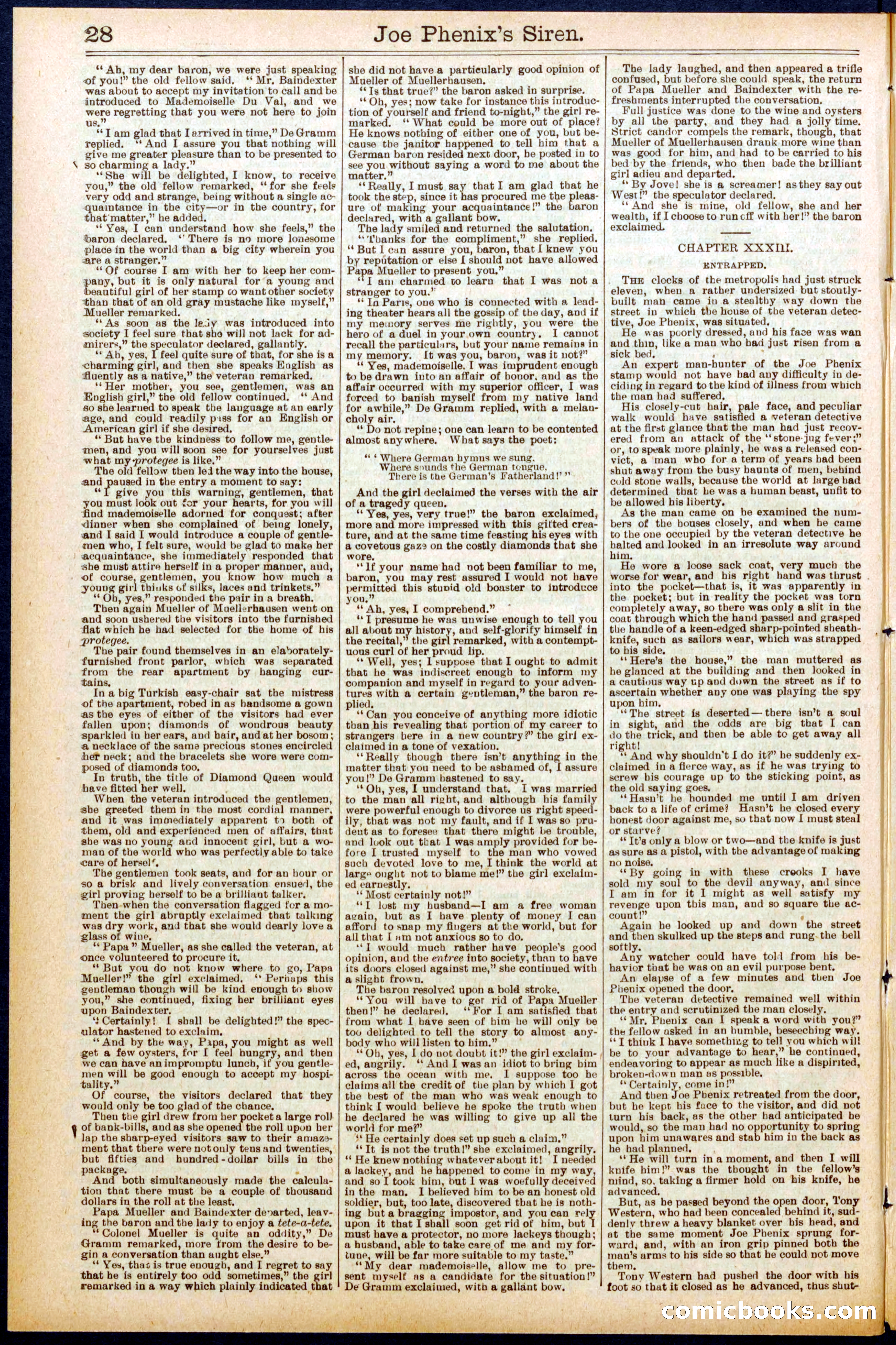 Beadle's Dime Library No. 708 — page 28 of 32