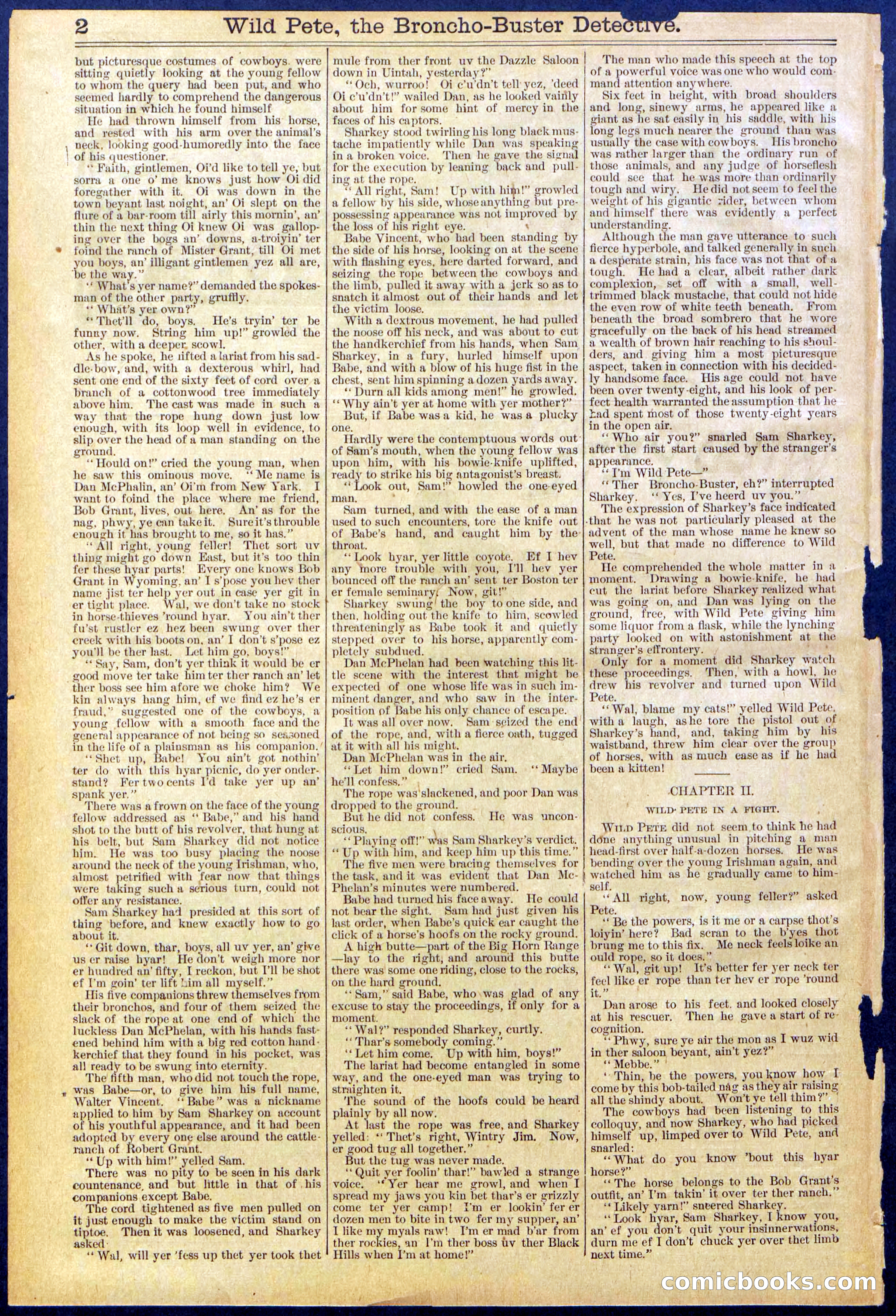 Beadle's Dime Library No. 755 — page 2 of 32