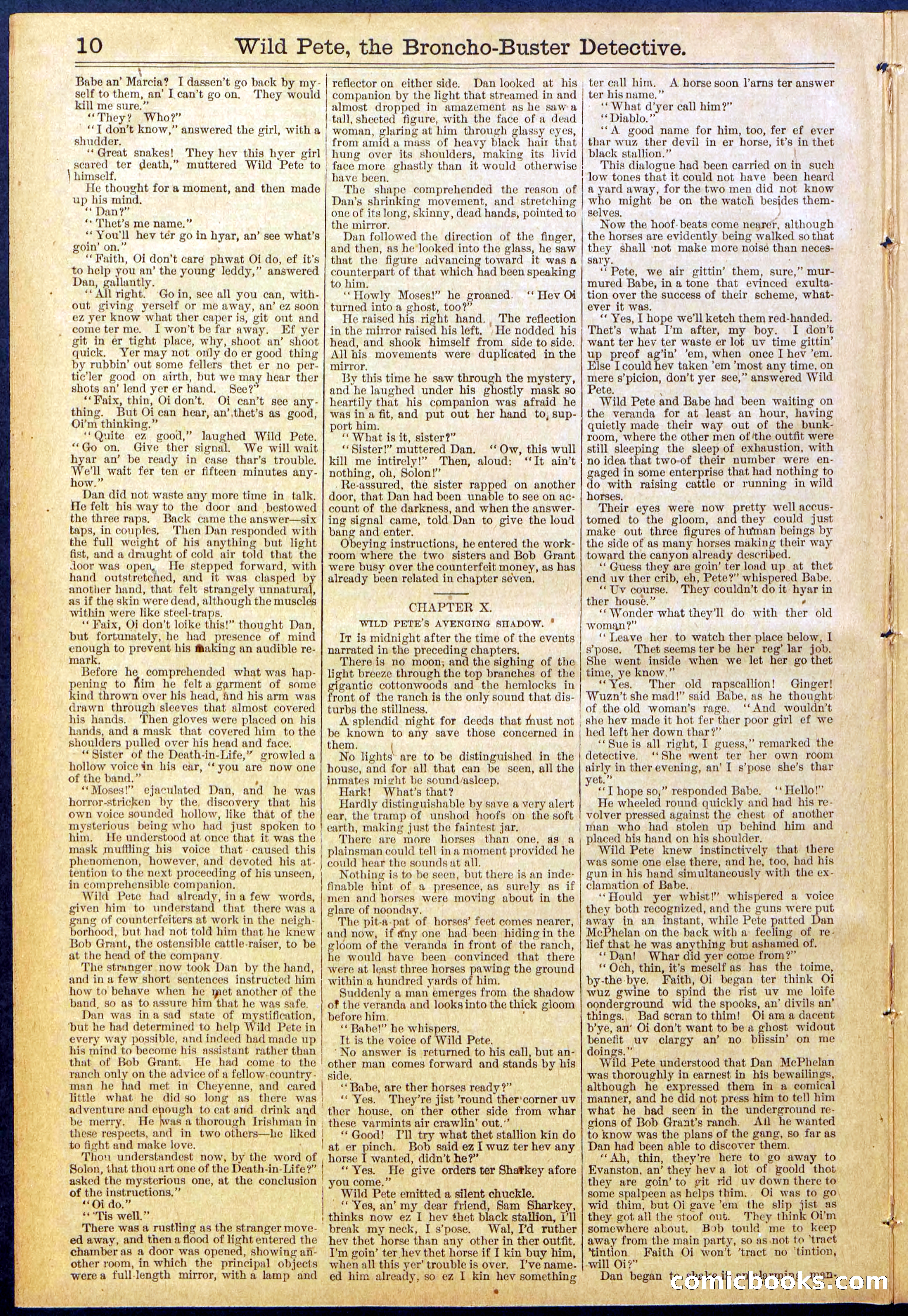 Beadle's Dime Library No. 755 — page 10 of 32