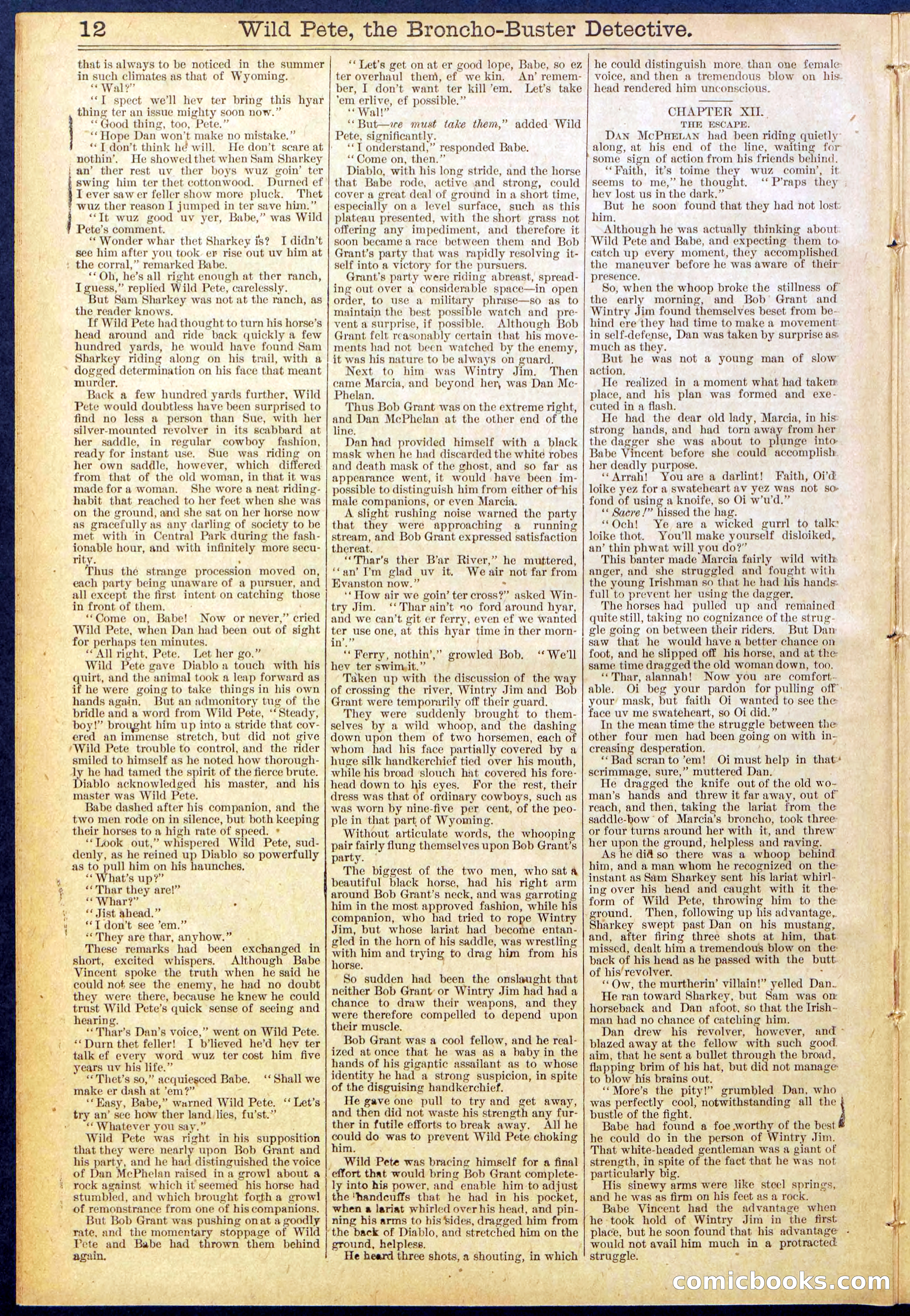 Beadle's Dime Library No. 755 — page 12 of 32