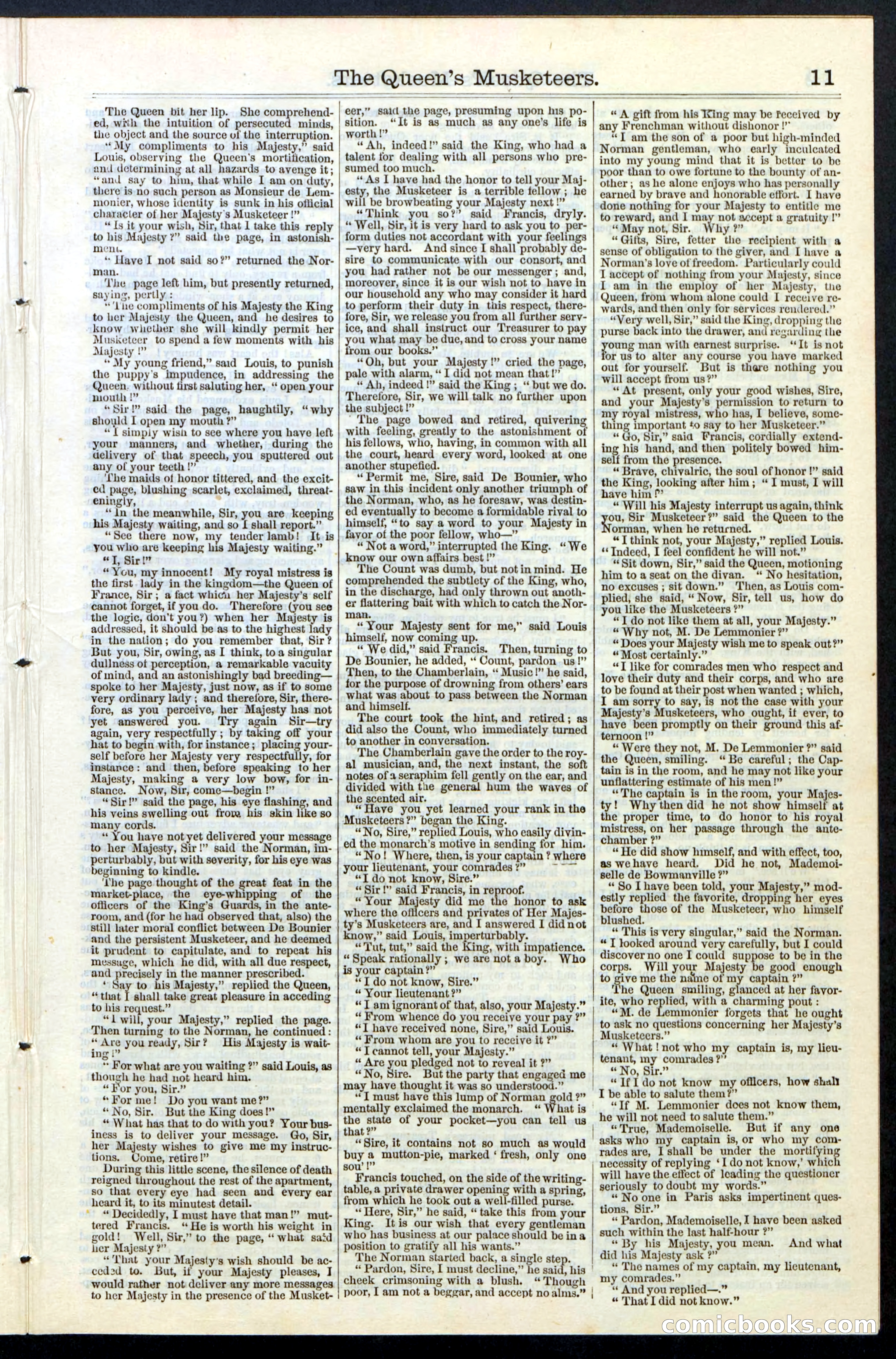 Beadle's New York Dime Library, No. 76 — page 11 of 32
