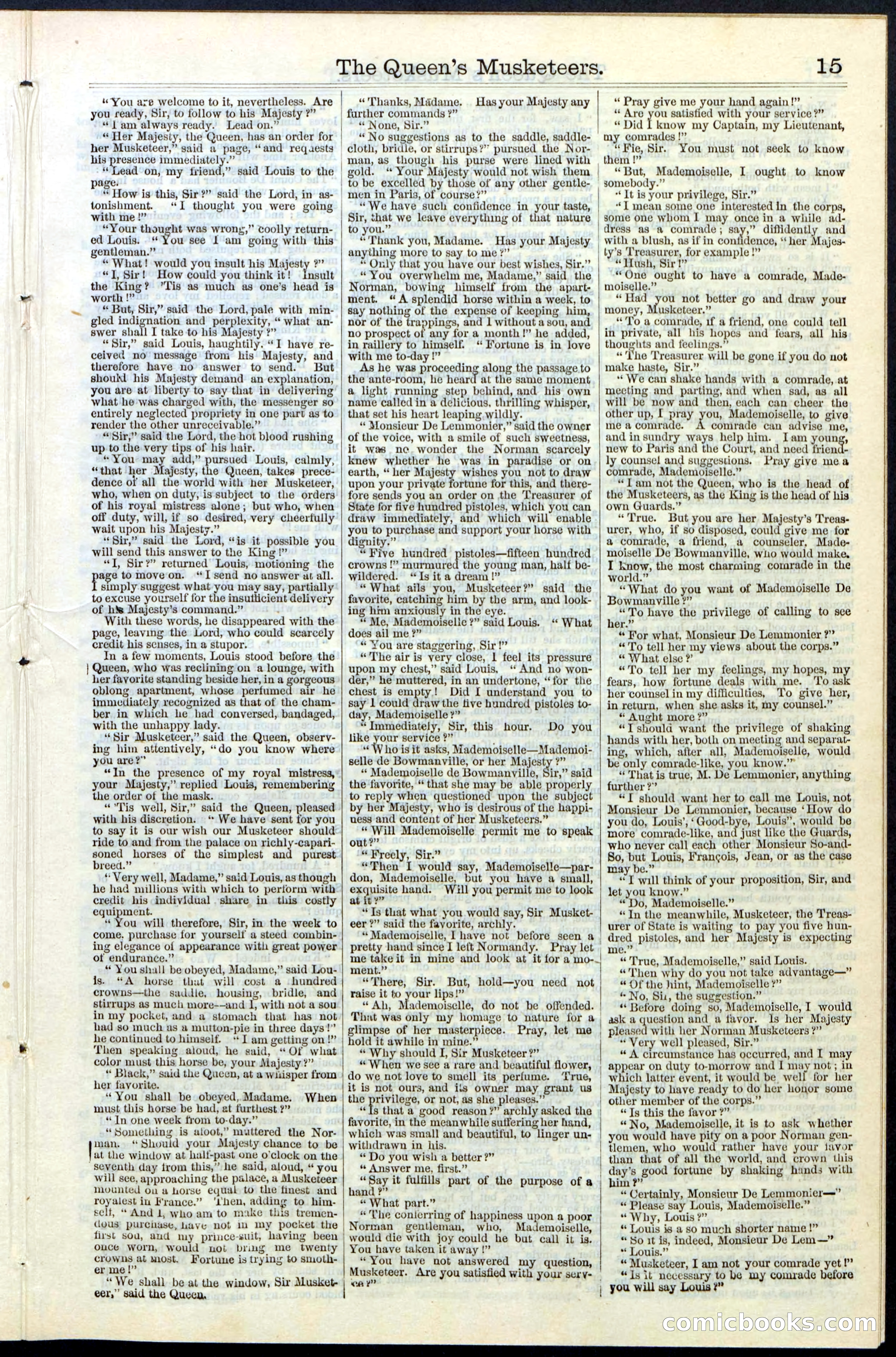 Beadle's New York Dime Library, No. 76 — page 15 of 32