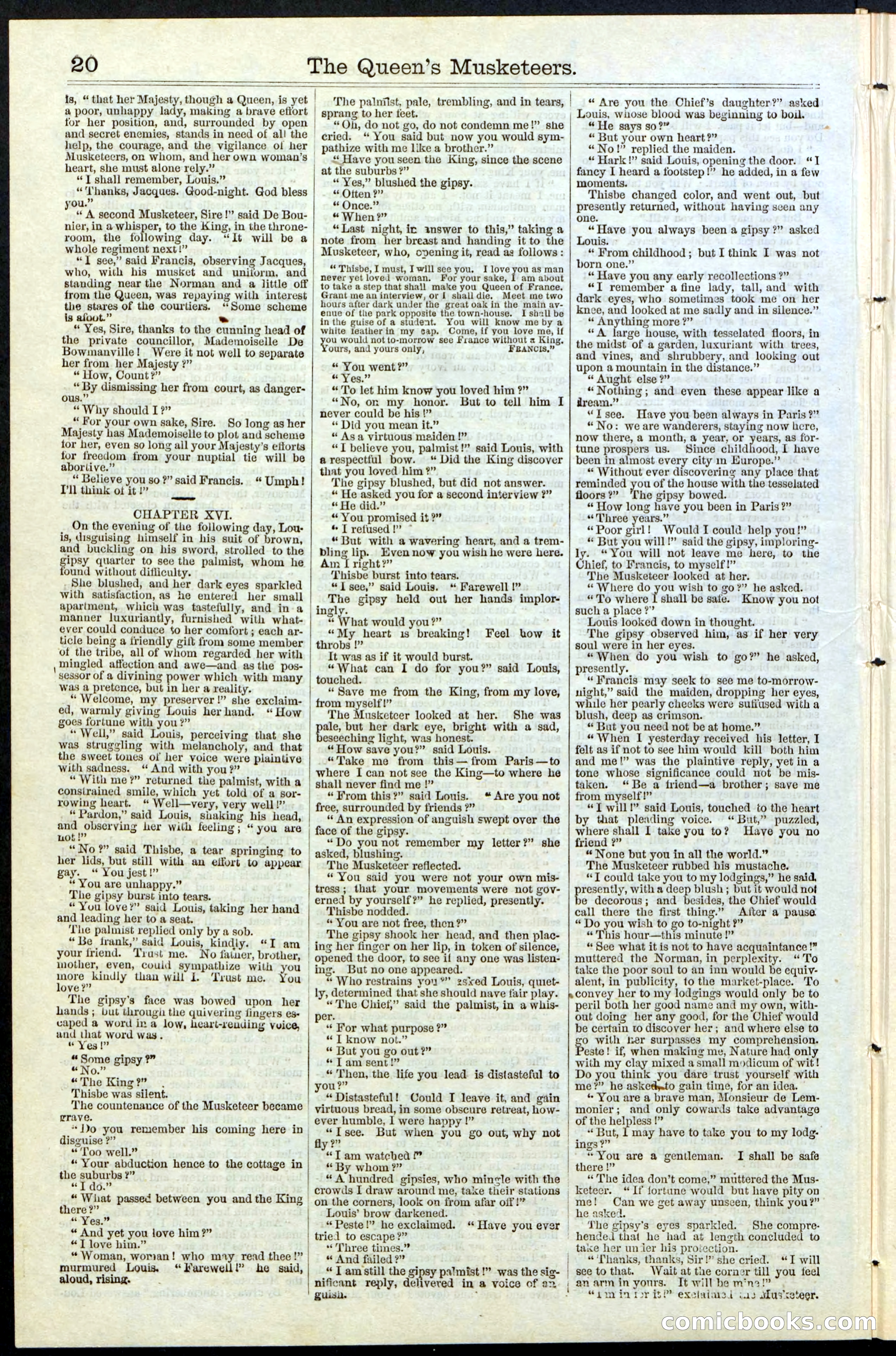Beadle's New York Dime Library, No. 76 — page 20 of 32