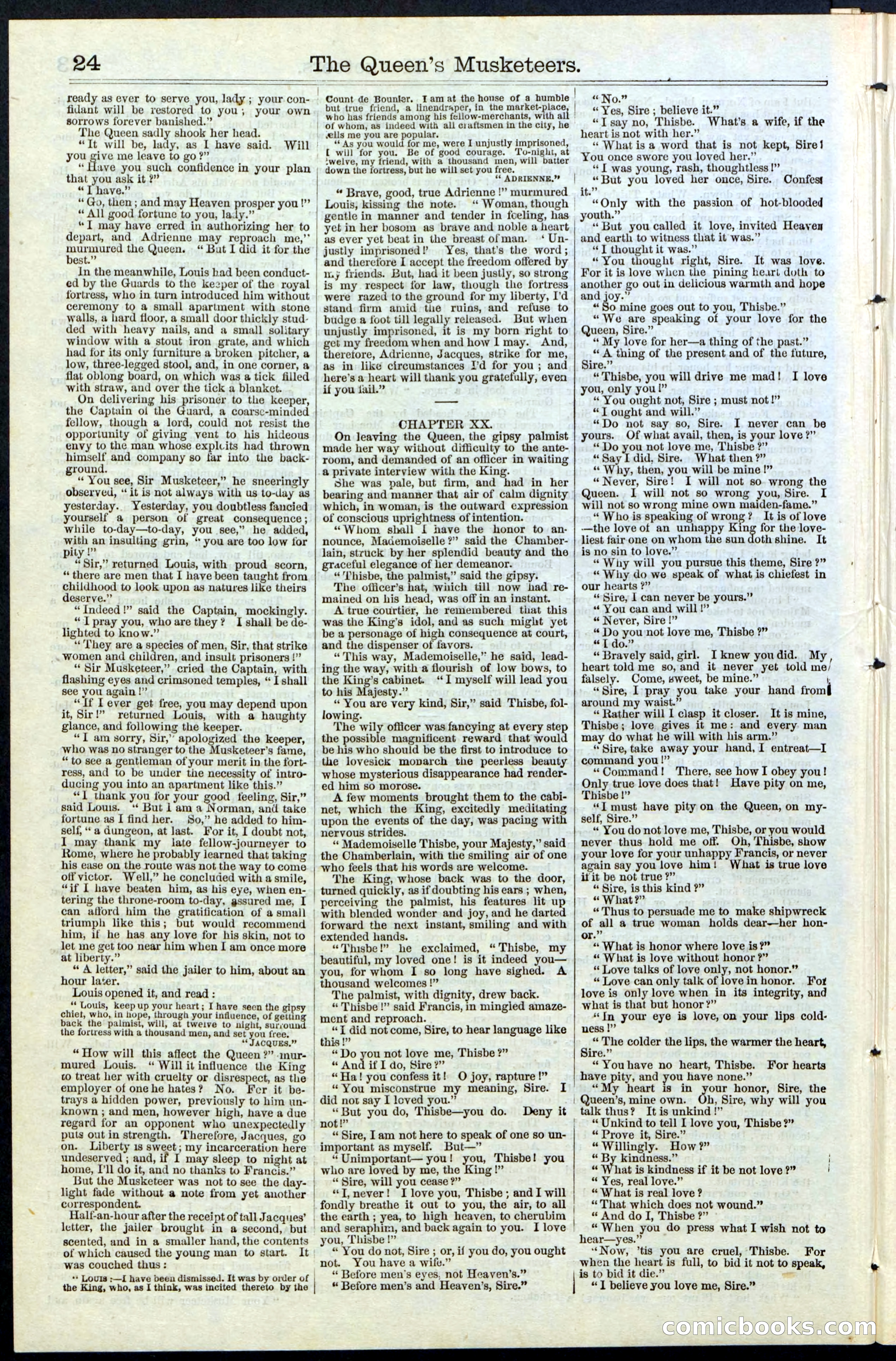 Beadle's New York Dime Library, No. 76 — page 24 of 32