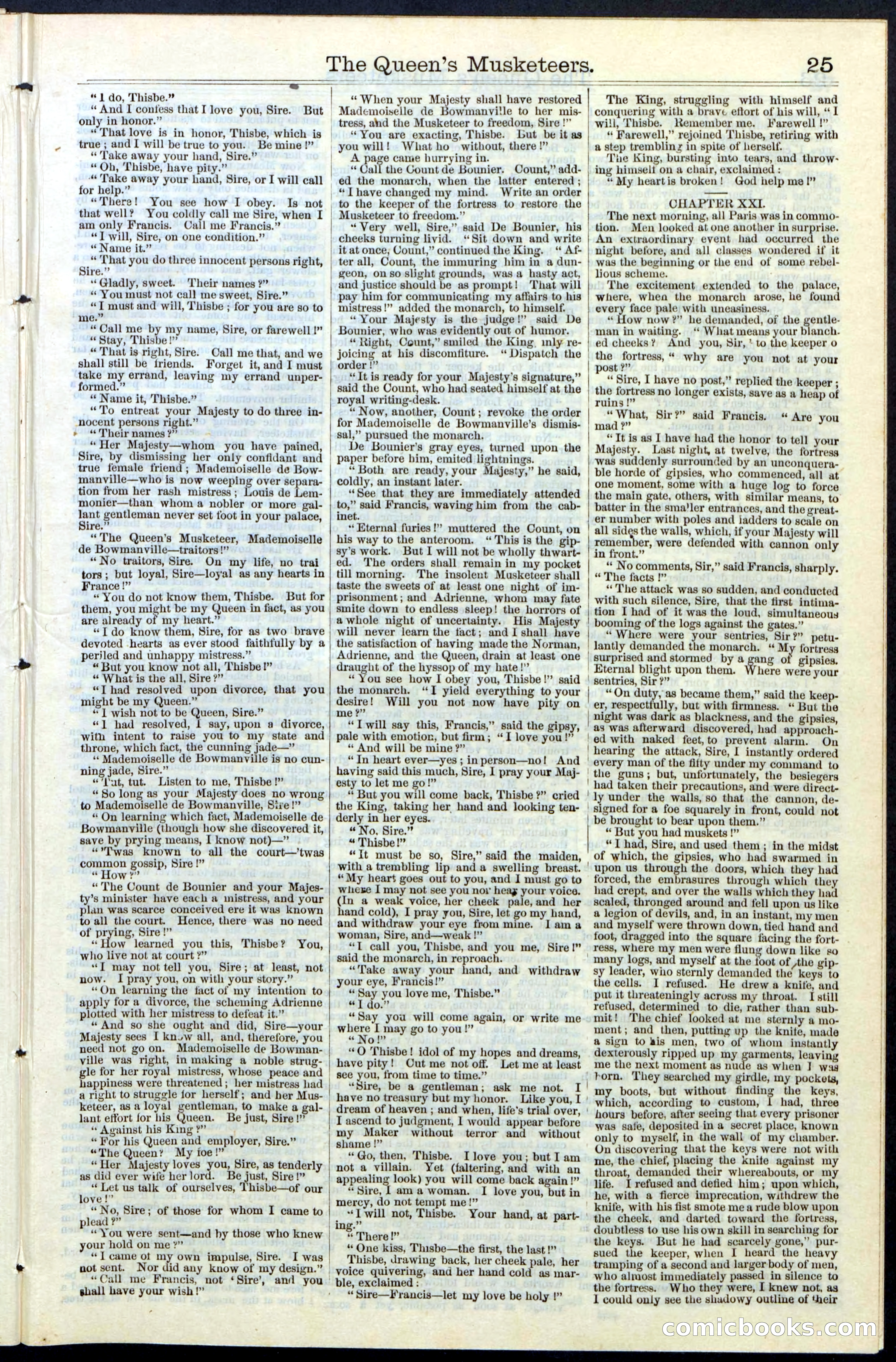 Beadle's New York Dime Library, No. 76 — page 25 of 32