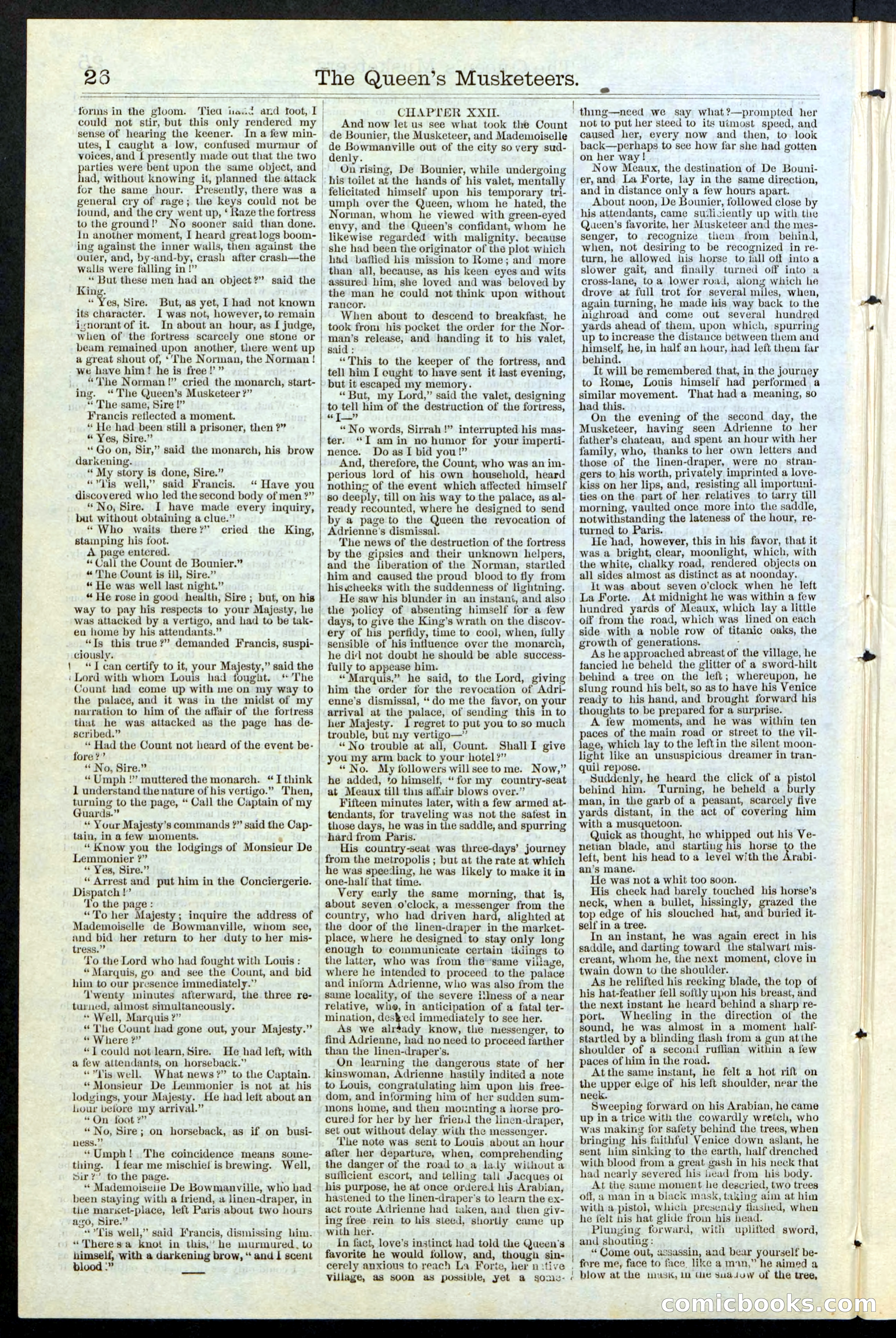 Beadle's New York Dime Library, No. 76 — page 26 of 32