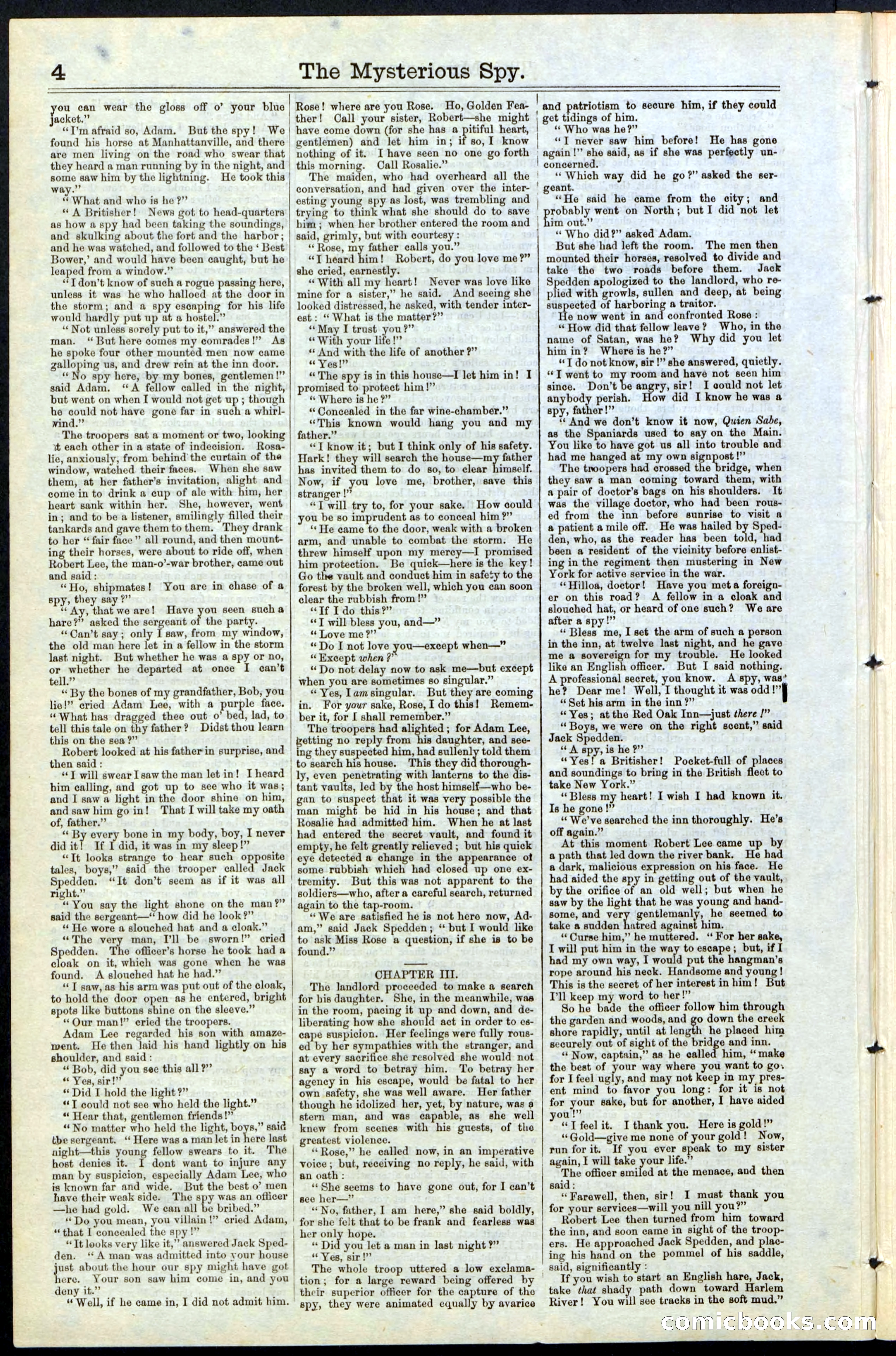 Beadle's New York Dime Library No. 78 — page 4 of 32