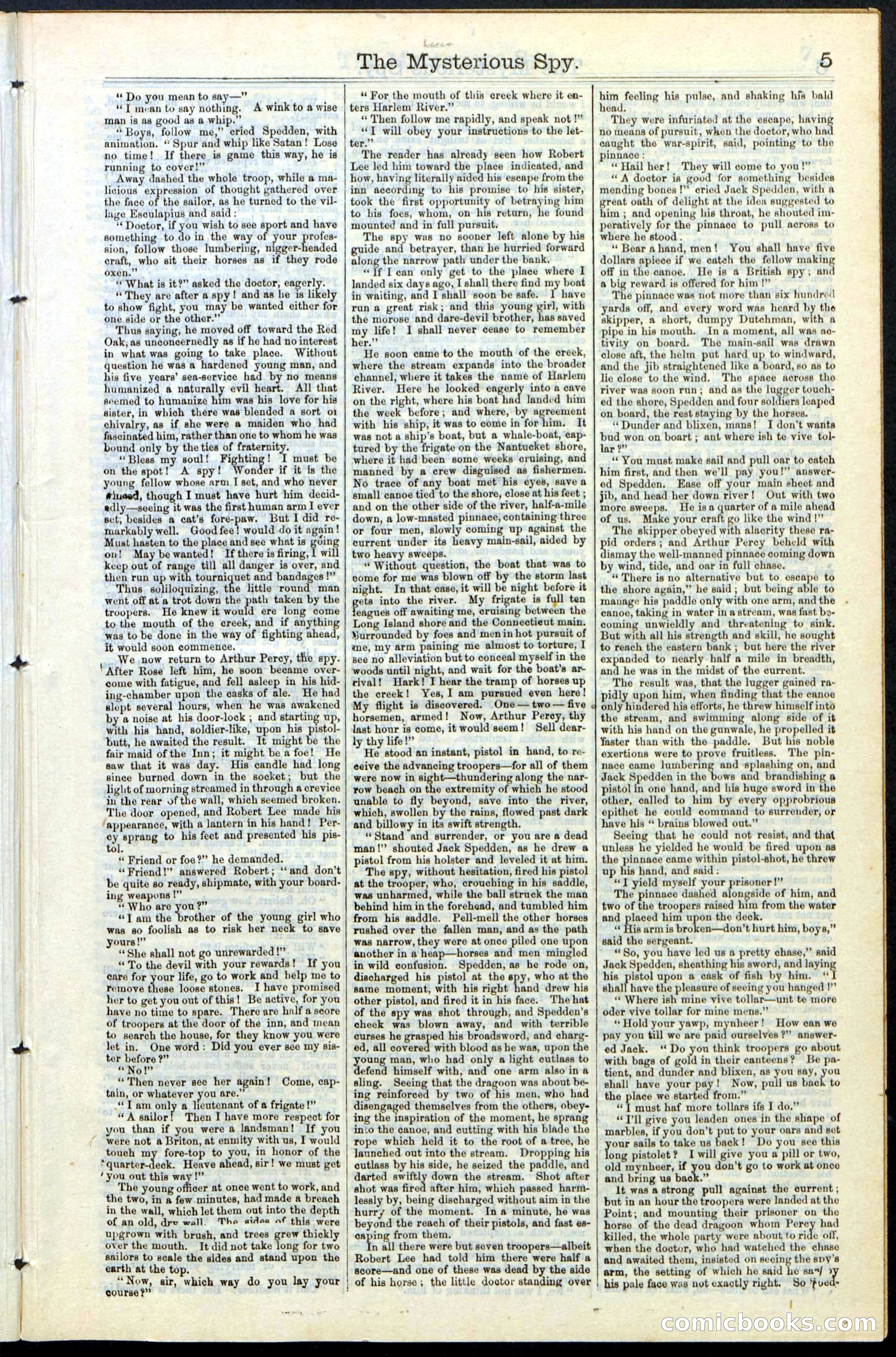 Beadle's New York Dime Library No. 78 — page 5 of 32