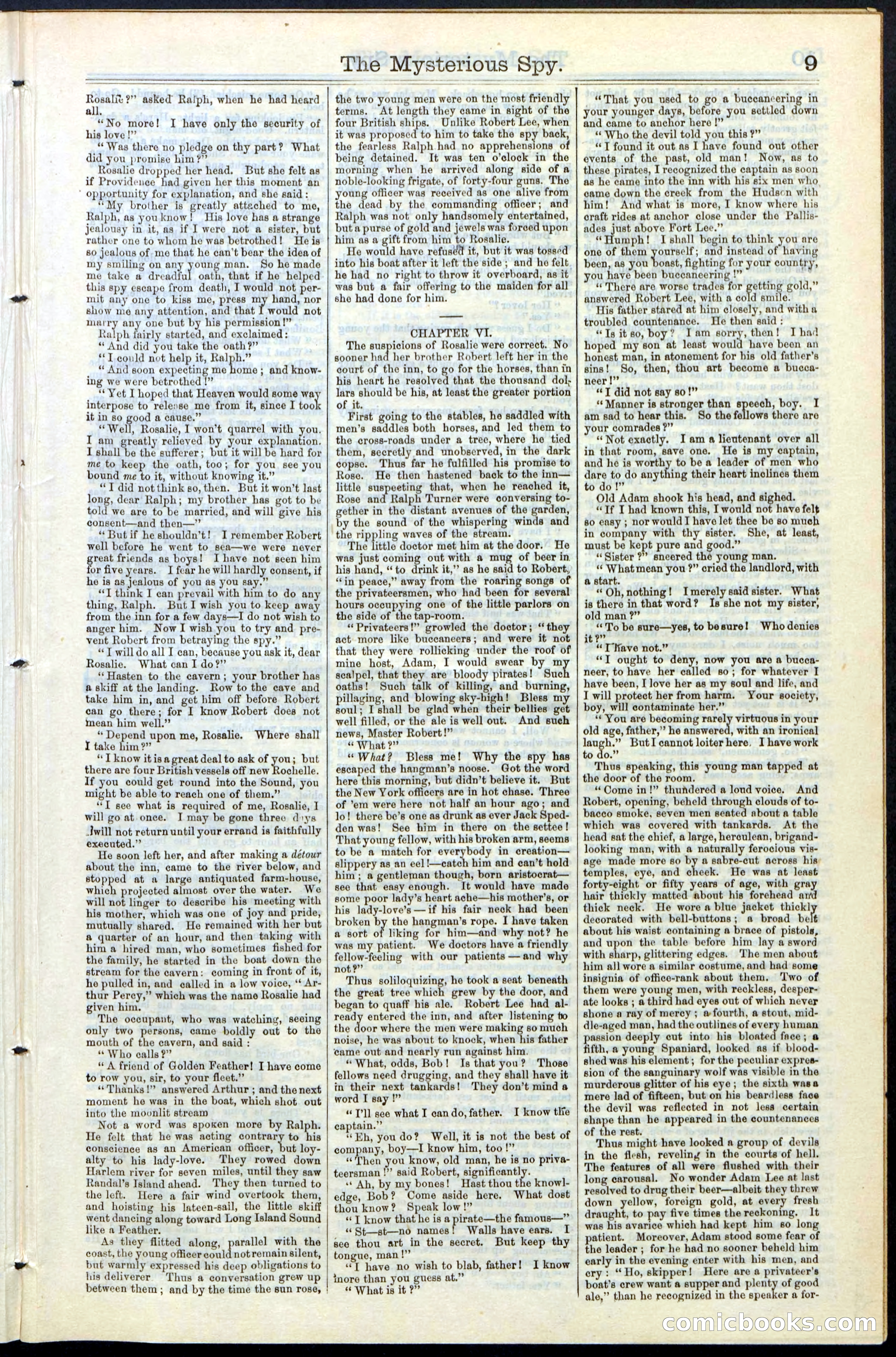Beadle's New York Dime Library No. 78 — page 9 of 32